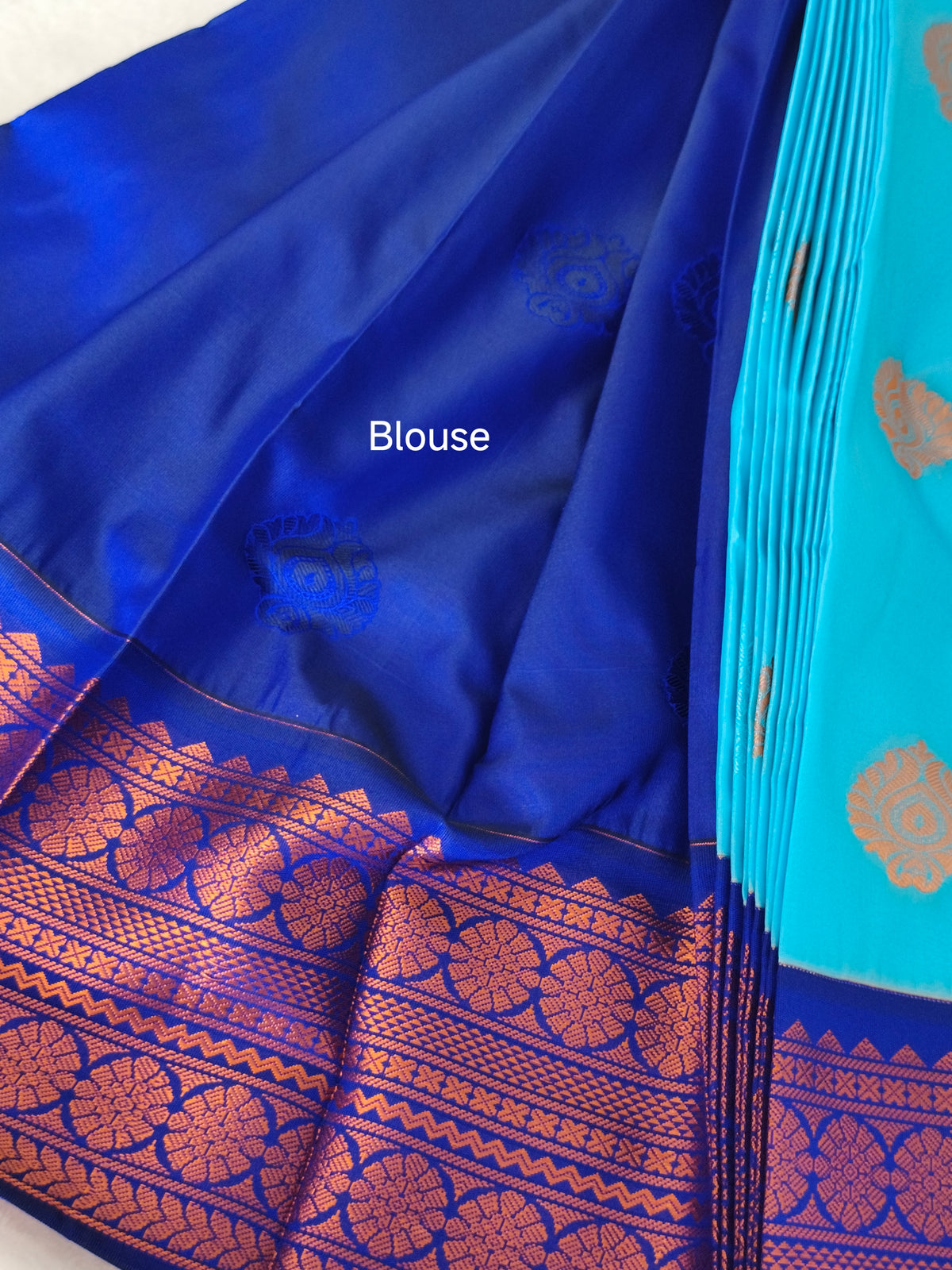 Premium Korvai Soft Silk Saree