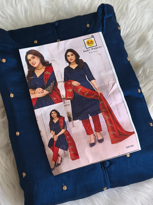 3pcs Readymade Shalwar (M/L/XL)