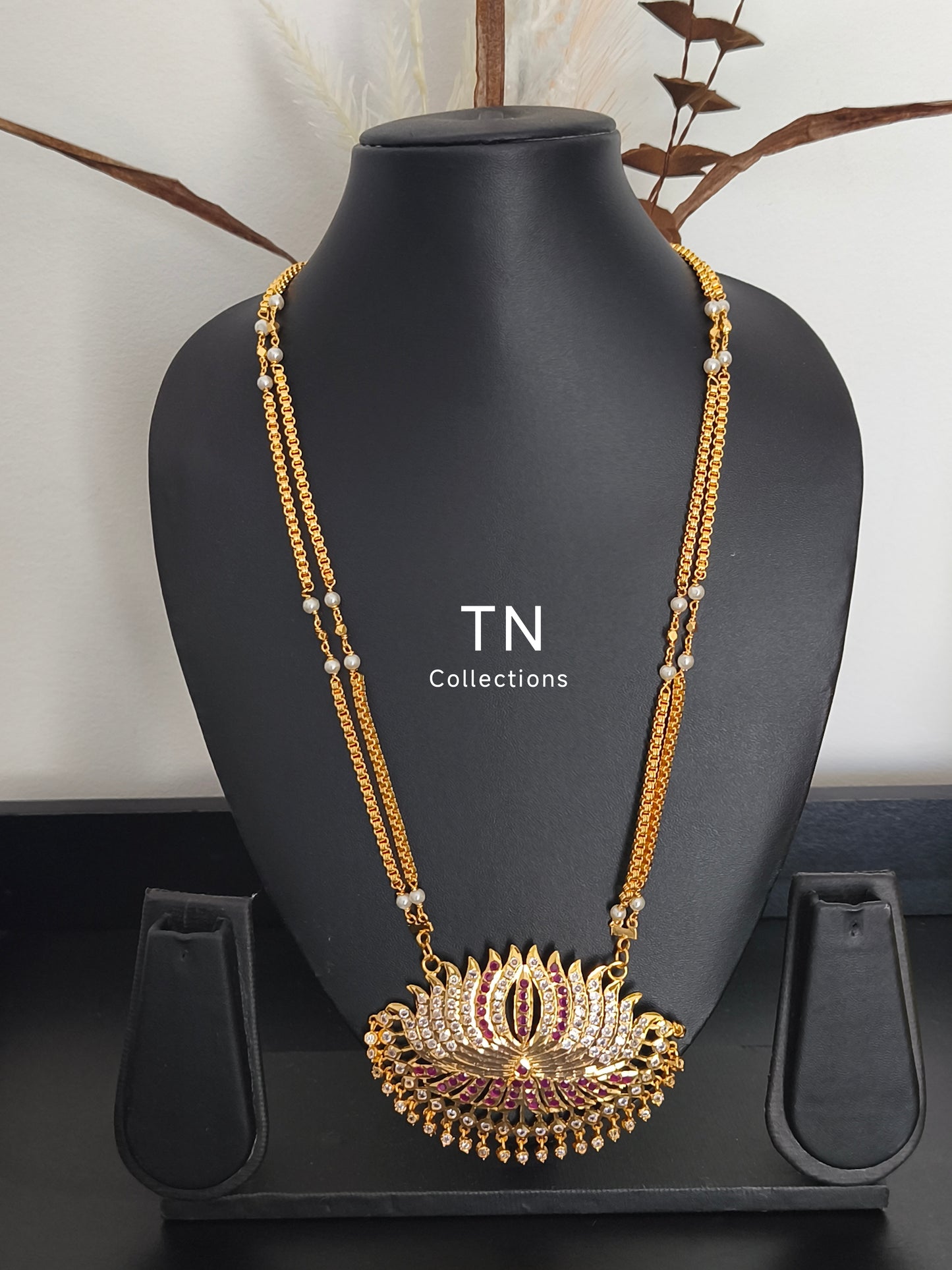 Traditional Impon Lotus Pathakkam