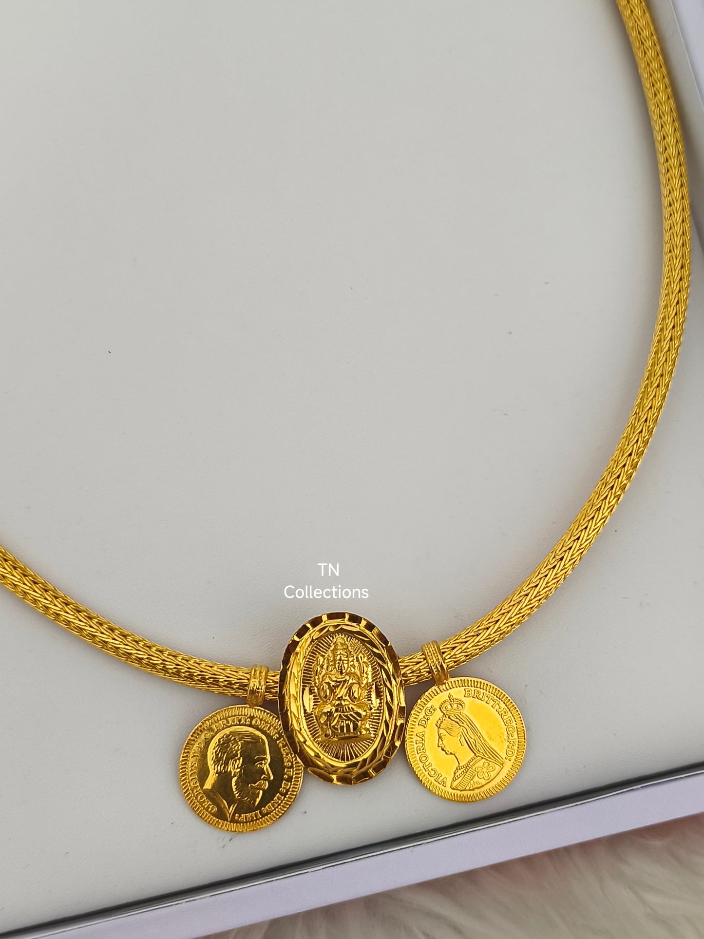 22ct Gold plated Traditional Amman Thalikodi