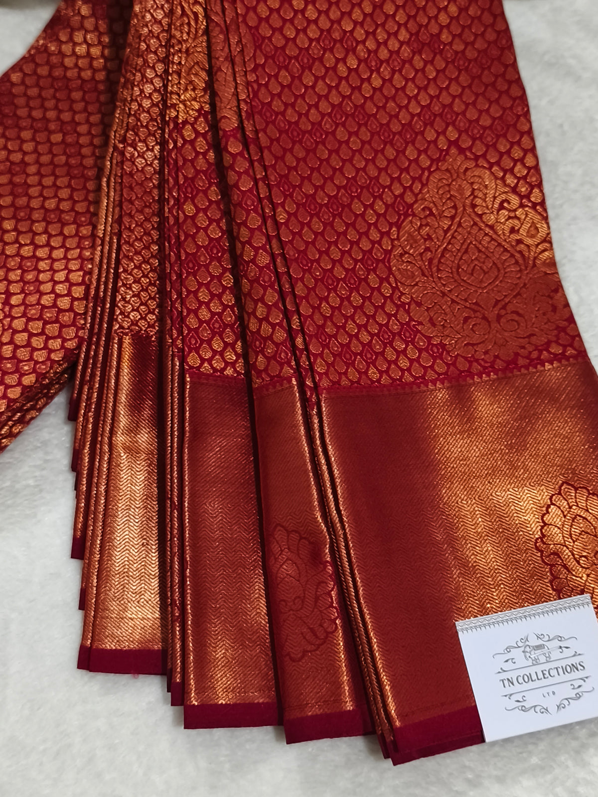 kanchi semi silk saree (Bridal Collection)