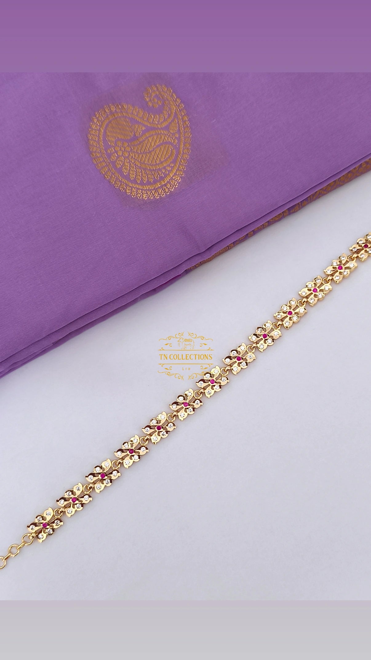 Traditional Impon Choker Necklace (Attiyal)