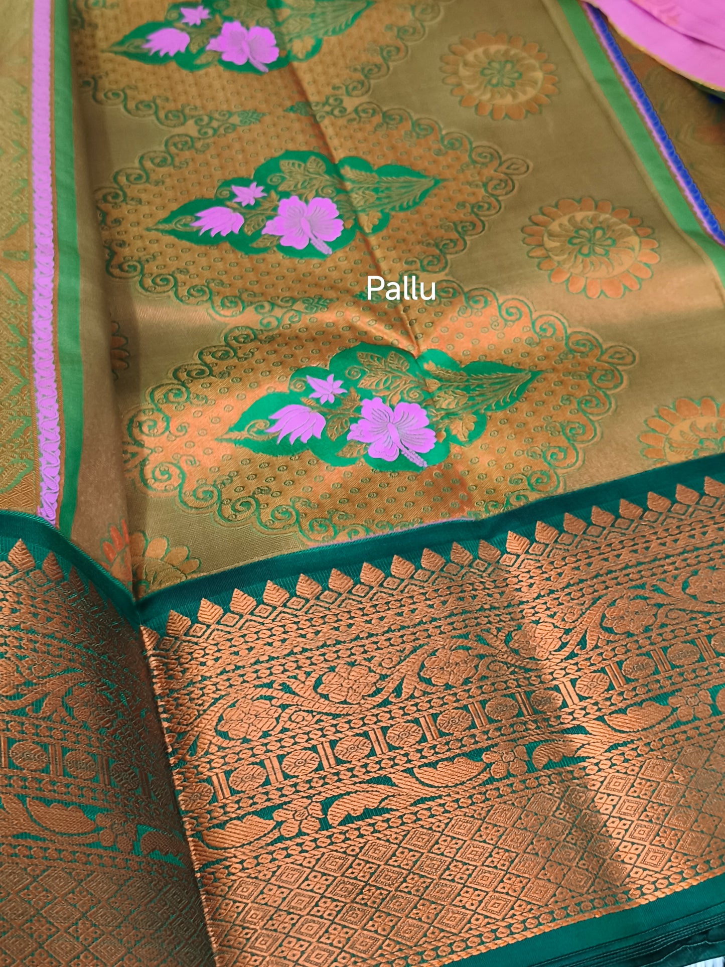 Kanchivaram Vairaoosi Bridal Silk Saree