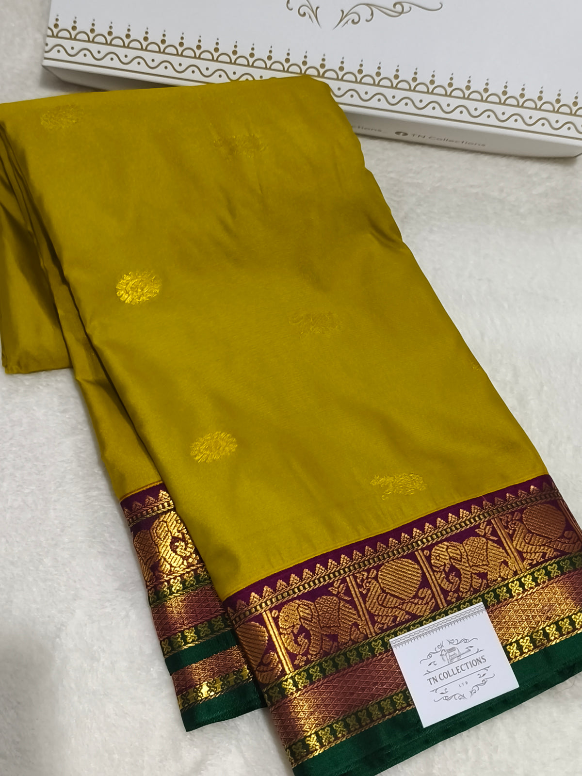 Premium Semi kanchipuram Silk Saree
