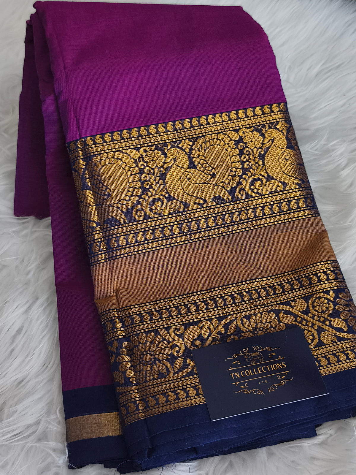 Pure Kanchi Cotton Saree WITHOUT running blouse