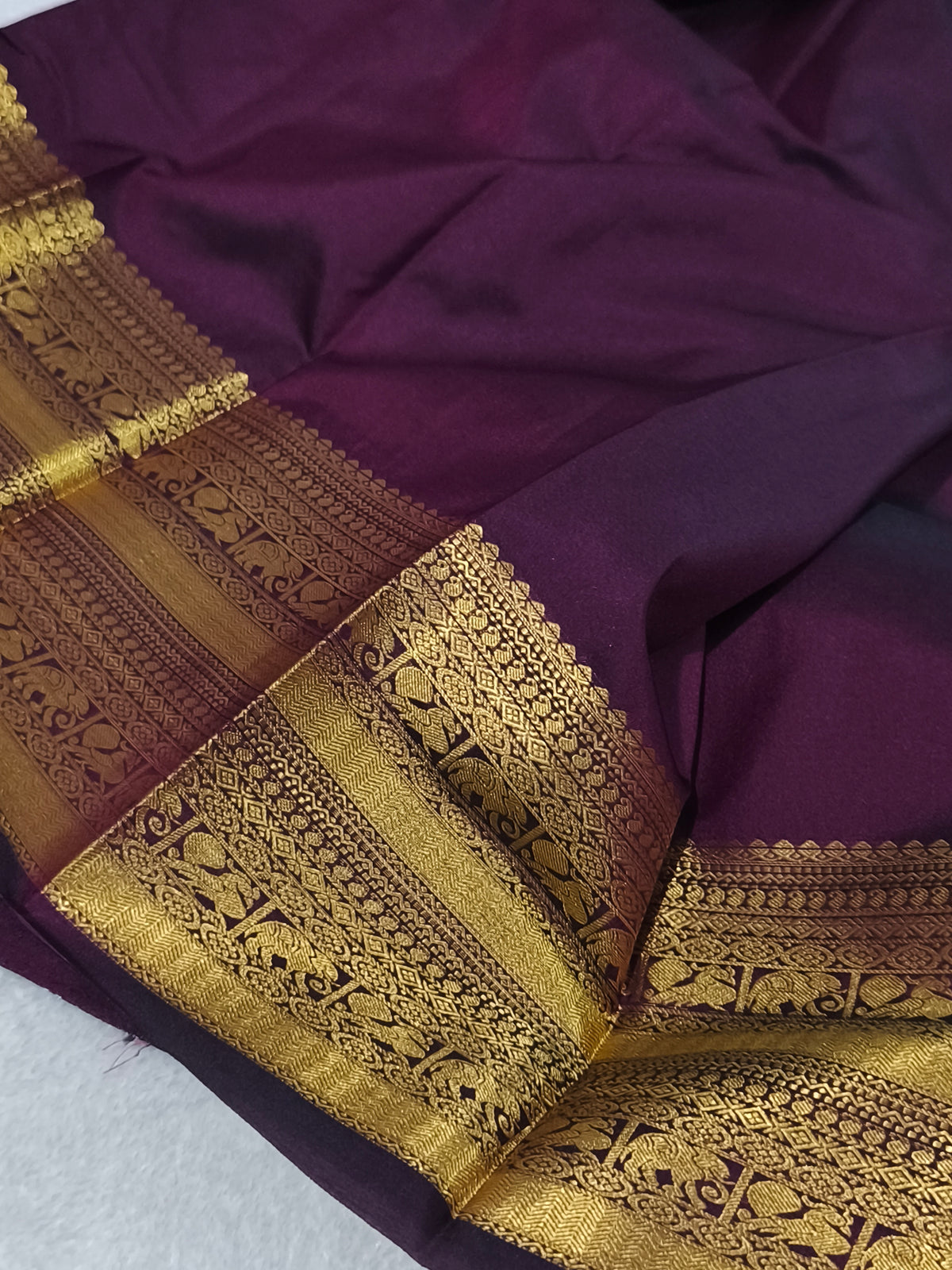 Premium kanchi semi silk saree