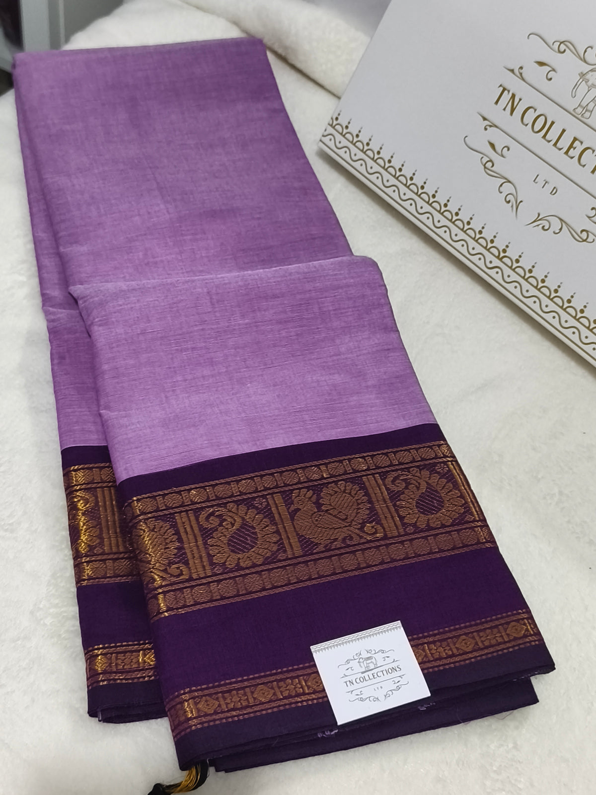 Pure Handloom Kanchi Cotton Saree