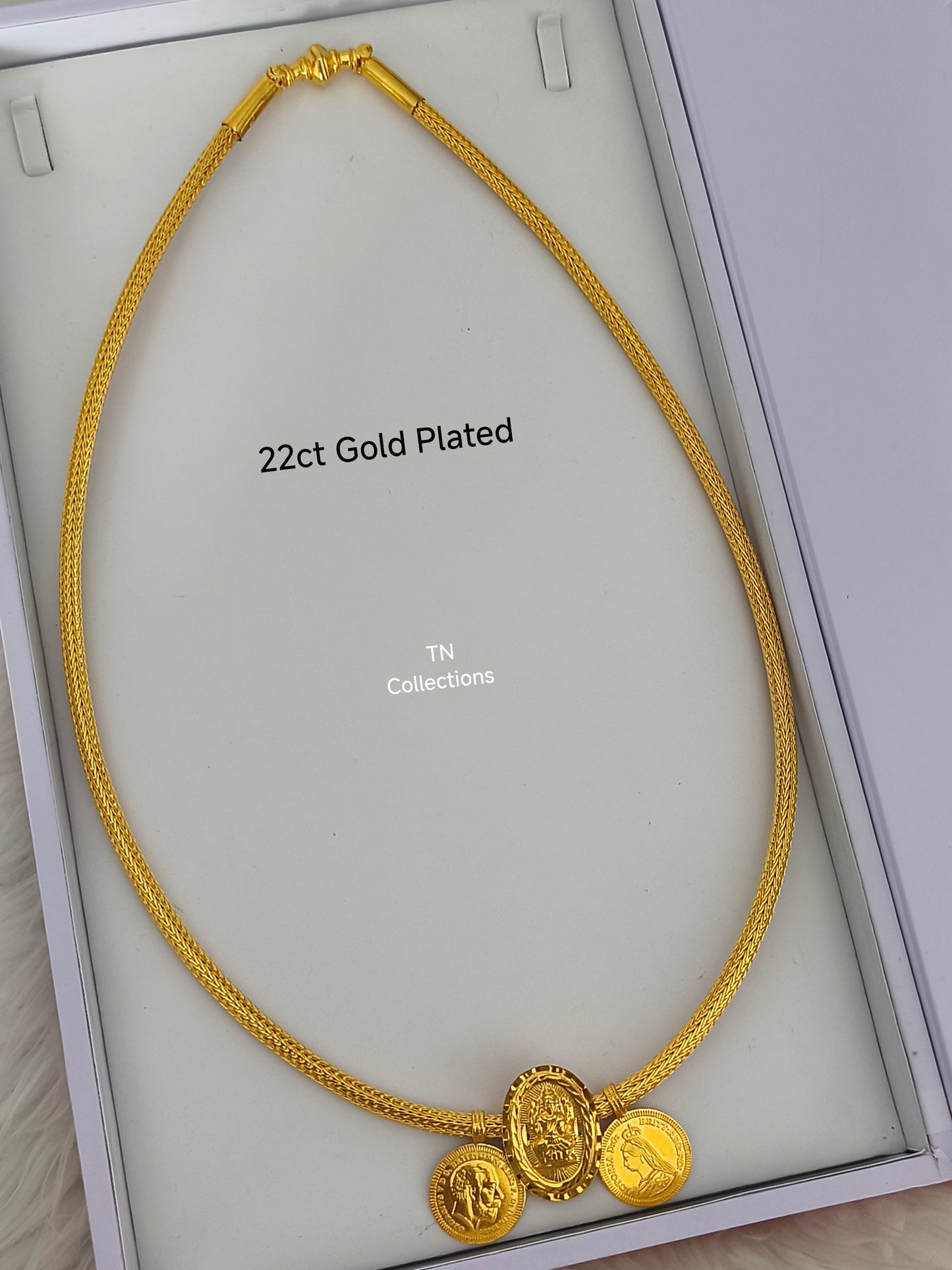 22ct Gold plated Traditional Amman Thalikodi