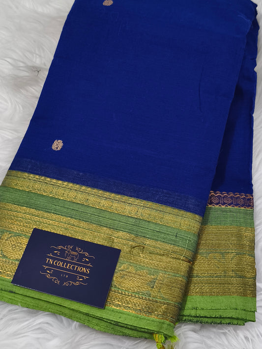 Pure handloom kanchi cotton saree