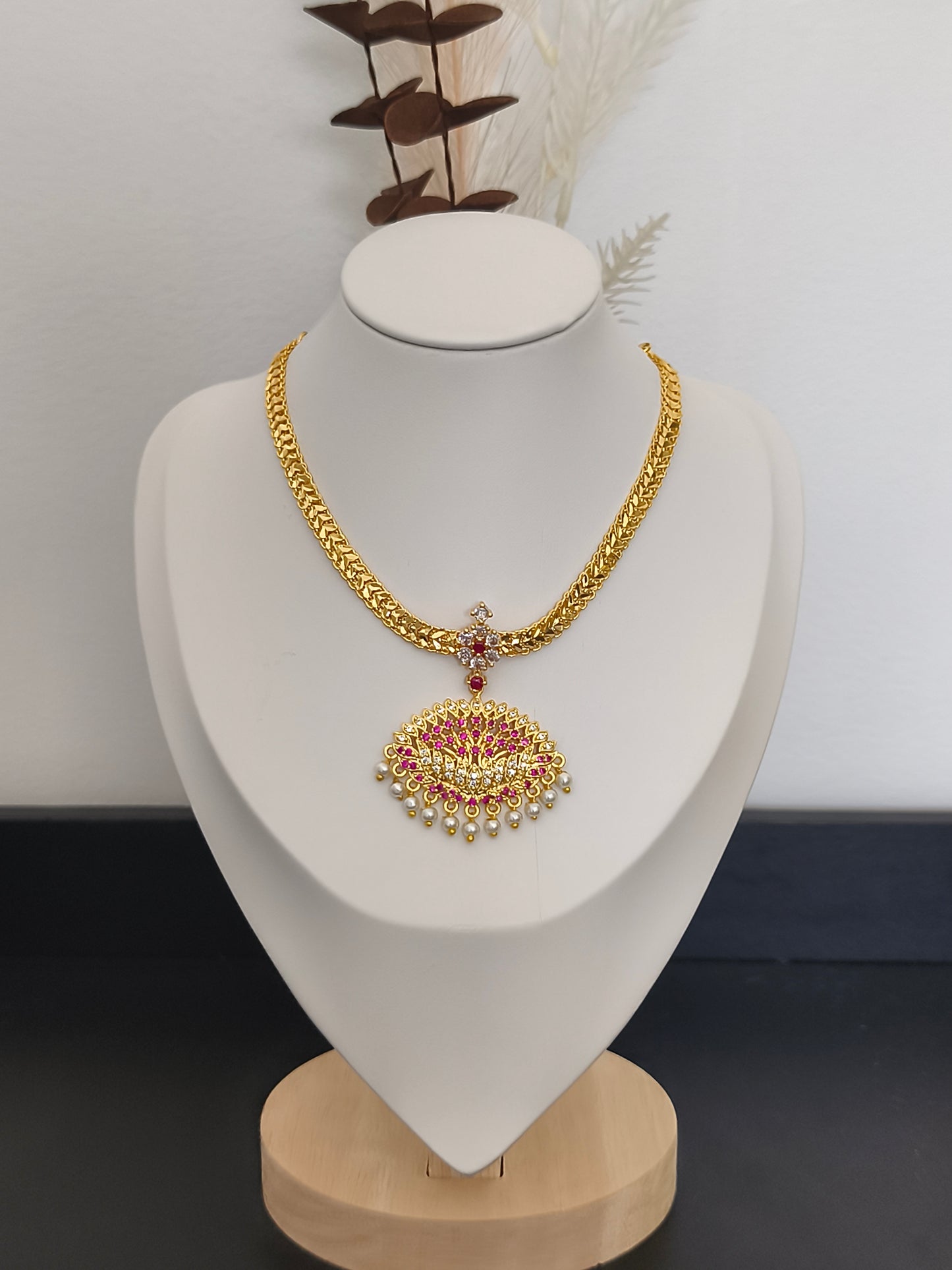 Micro gold plated Traditional Allipoo Necklace