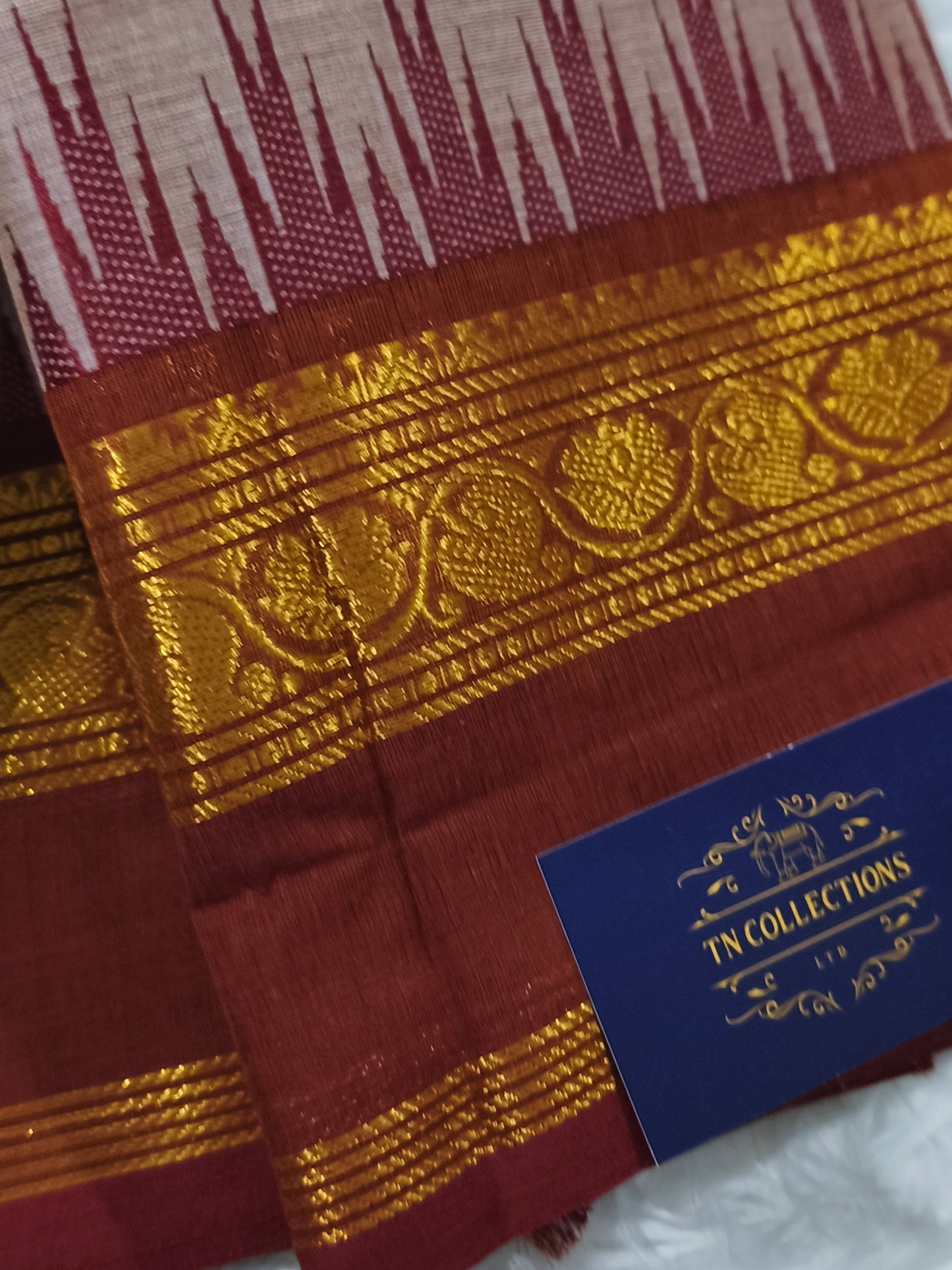 Traditional Pure Kanchi Cotton Saree