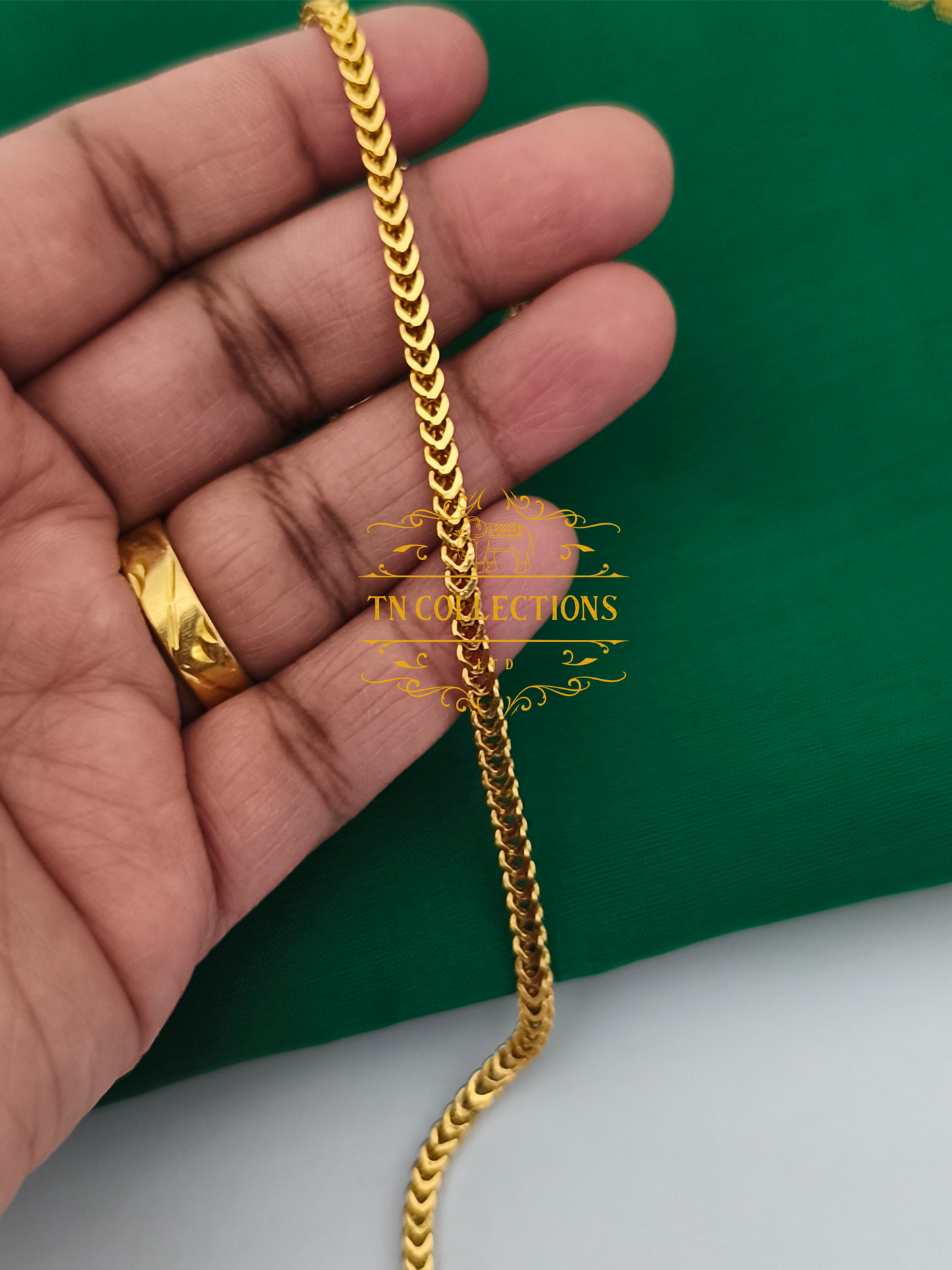 Antique Polish Simple Waist chain