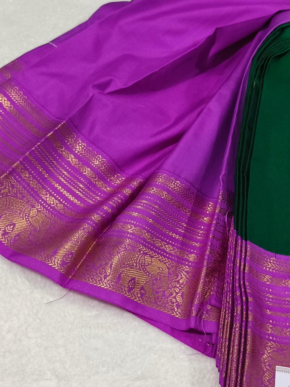 Premium kanchi semi silk saree