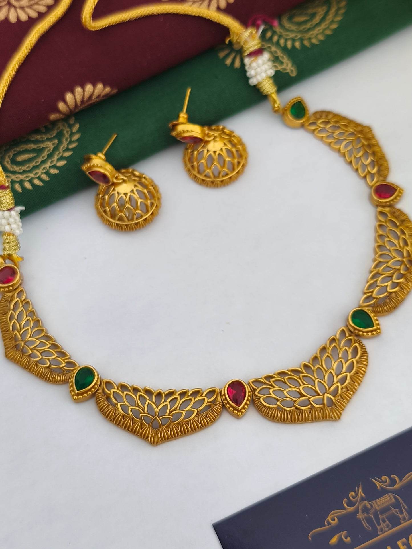 Matte Finish Necklace set