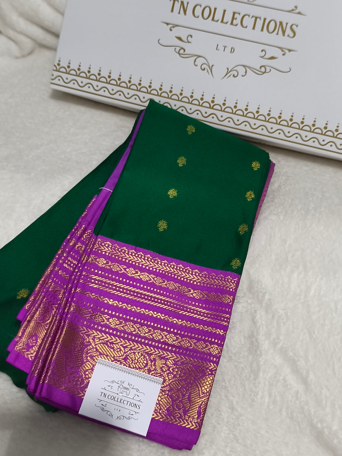Premium kanchi semi silk saree