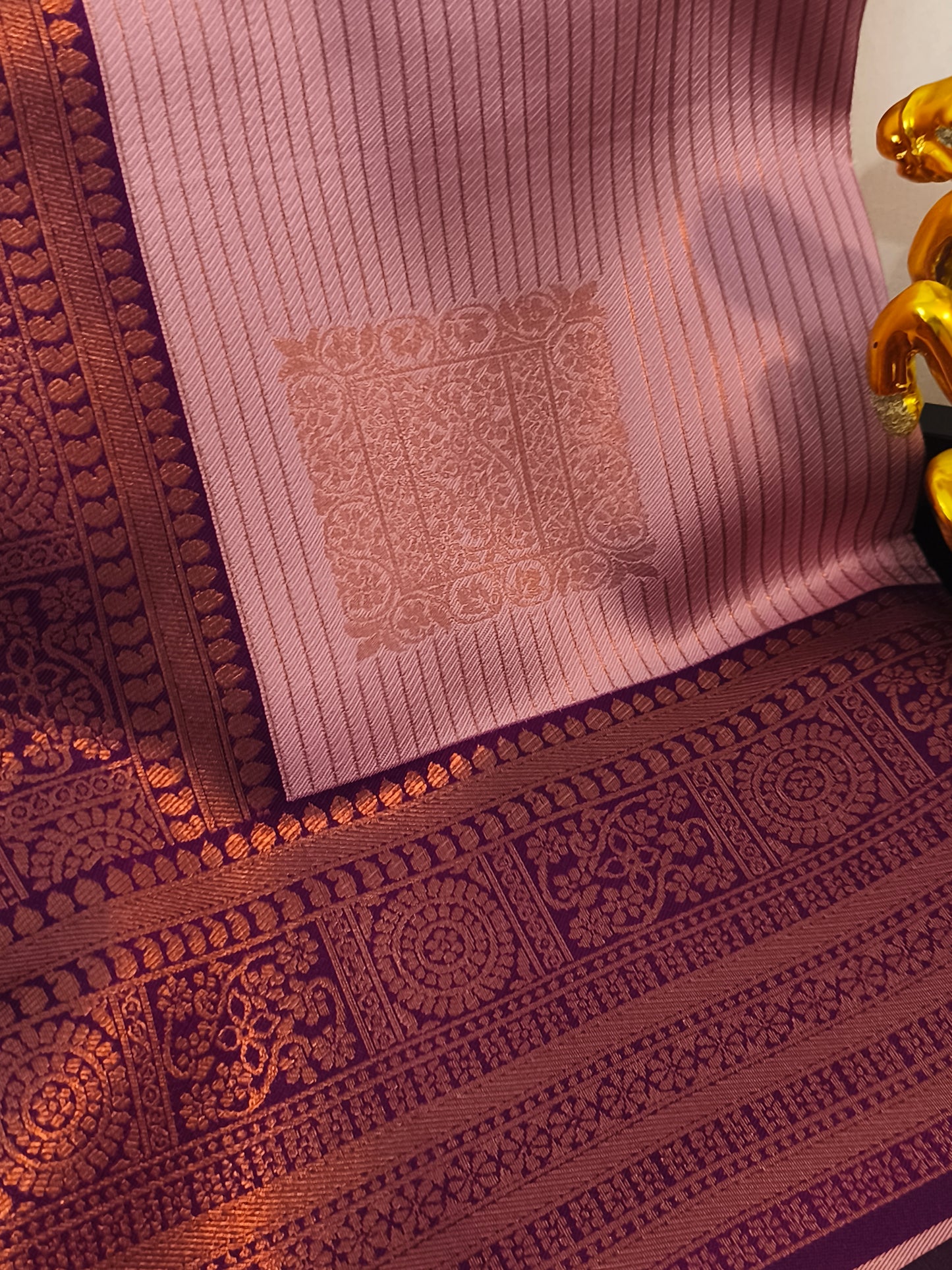 Kanjivaram Semi Silk  saree