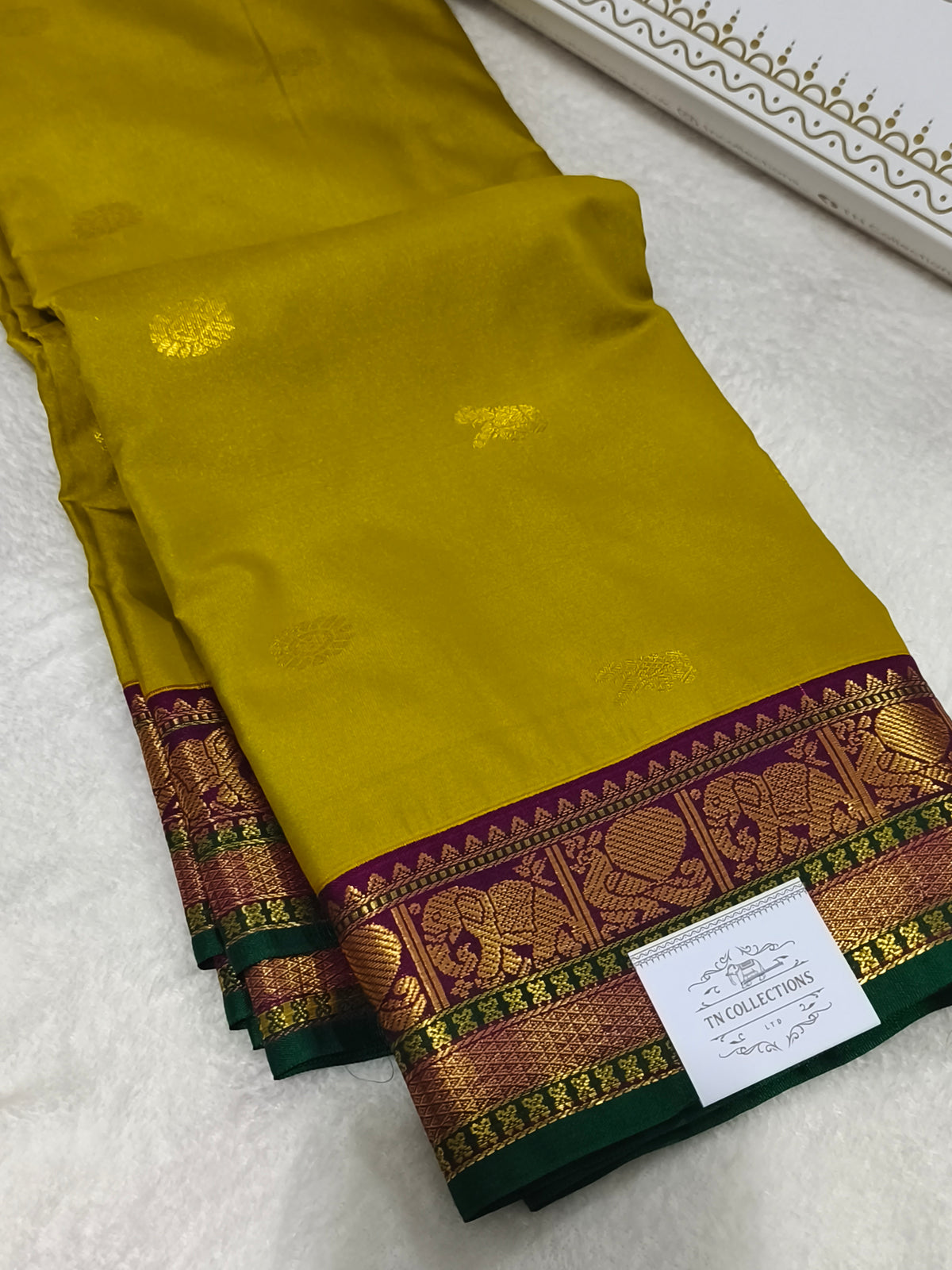 Premium Semi kanchipuram Silk Saree