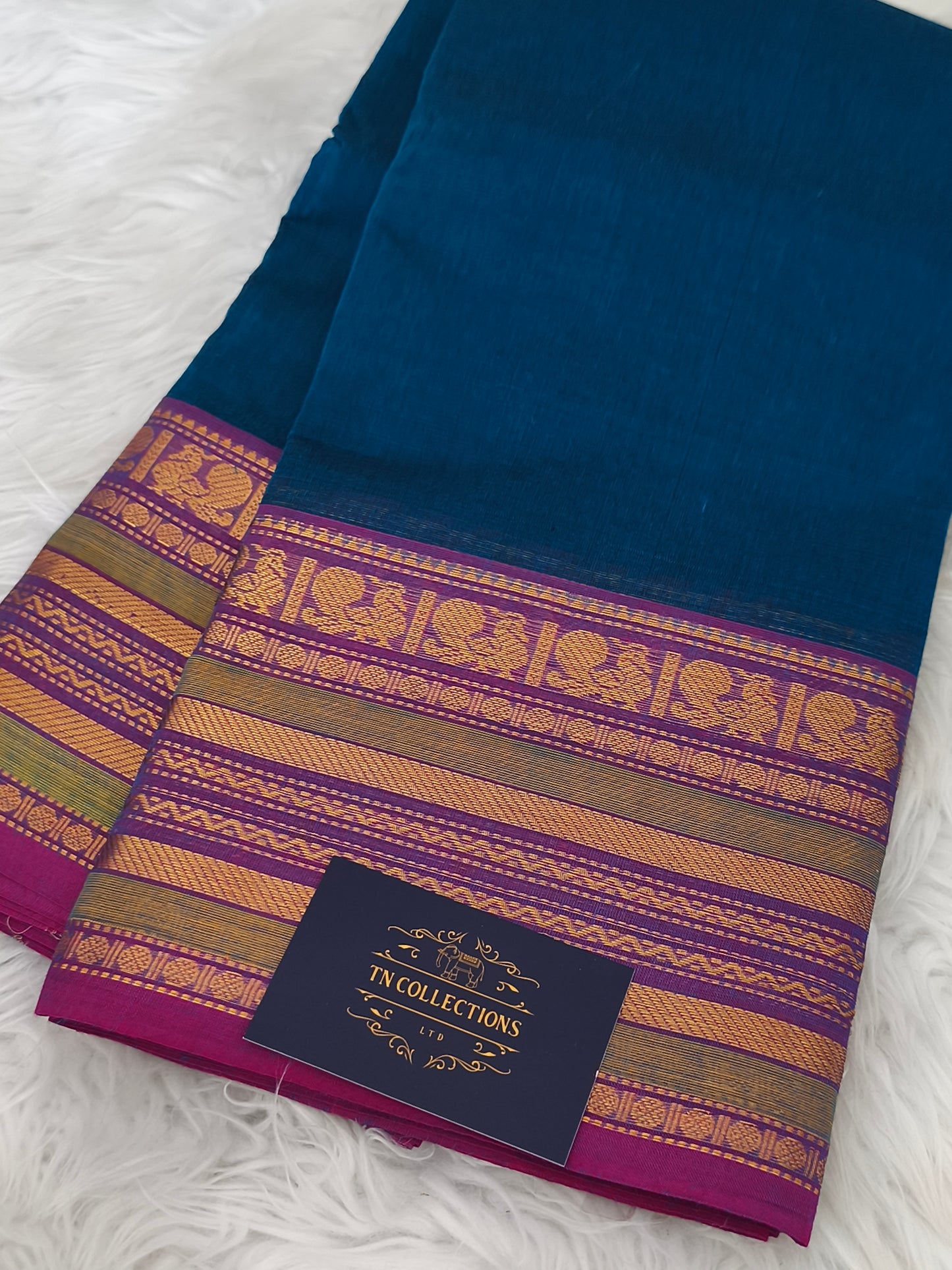 Pure handloom kanchi cotton saree