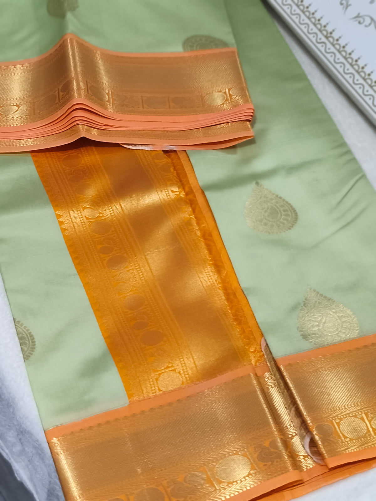 Premium kanchi semi silk saree