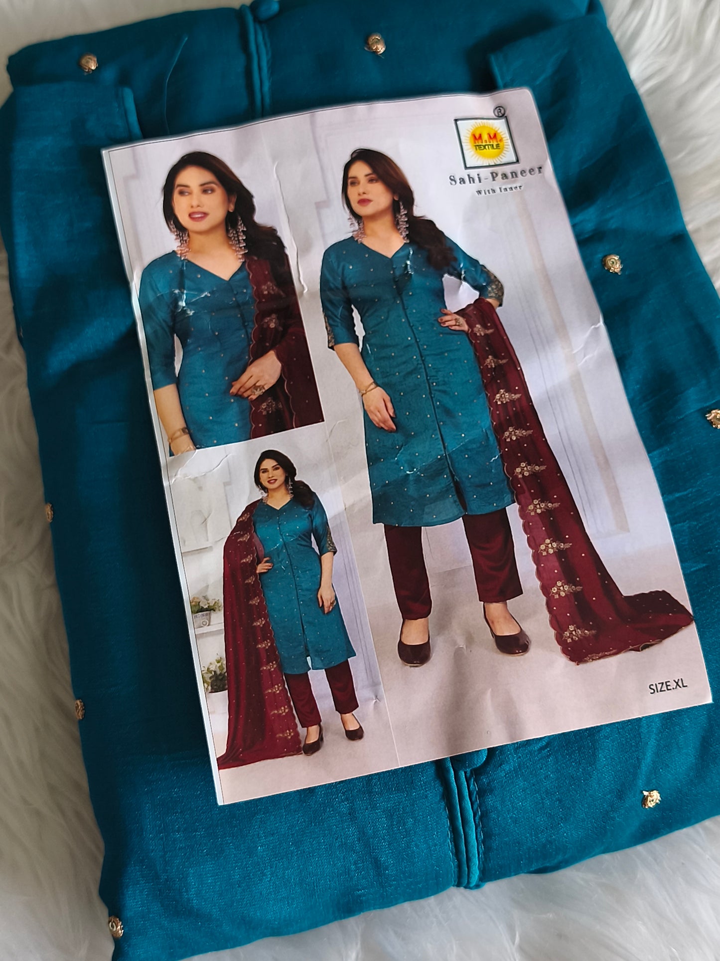 3pcs Readymade Shalwar ( L/XL/2XL)