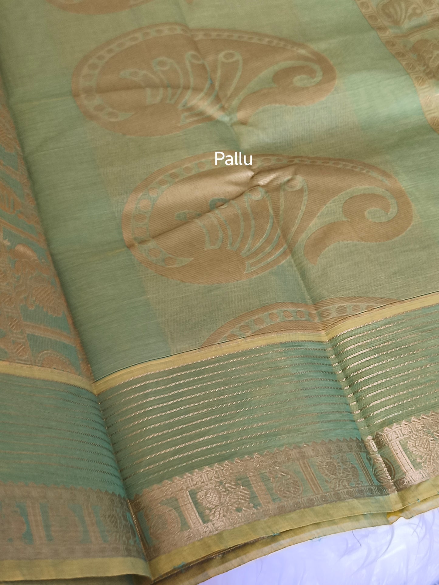 Pure Premium Kanchi cotton saree (120's count)