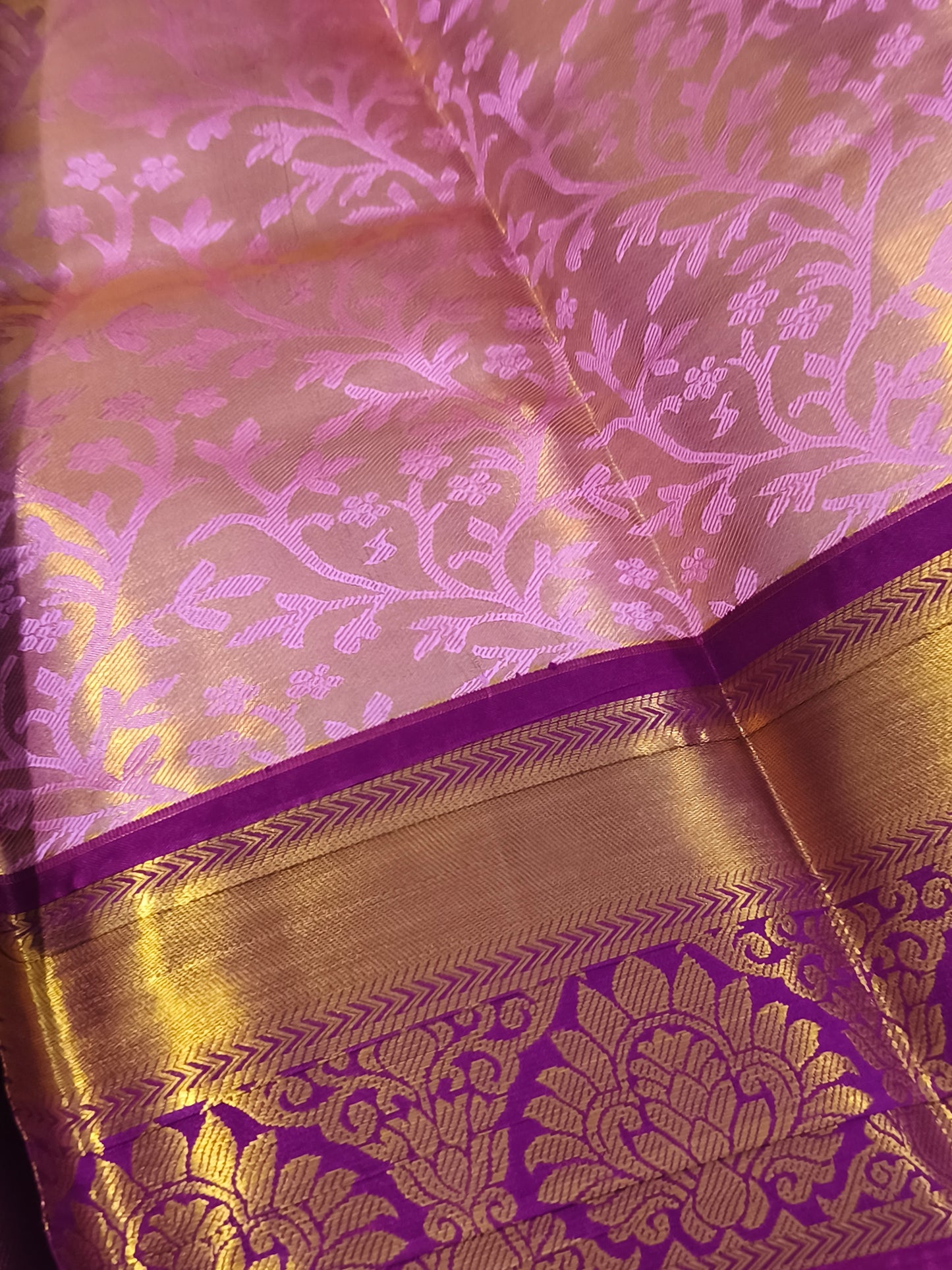 Kanchivaram Tissue Silk Saree