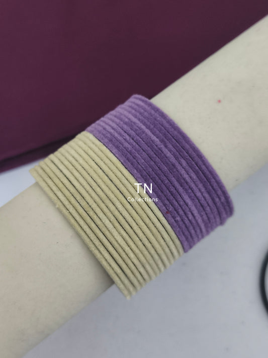 Velvet Bangles Combo (Size 2.6)