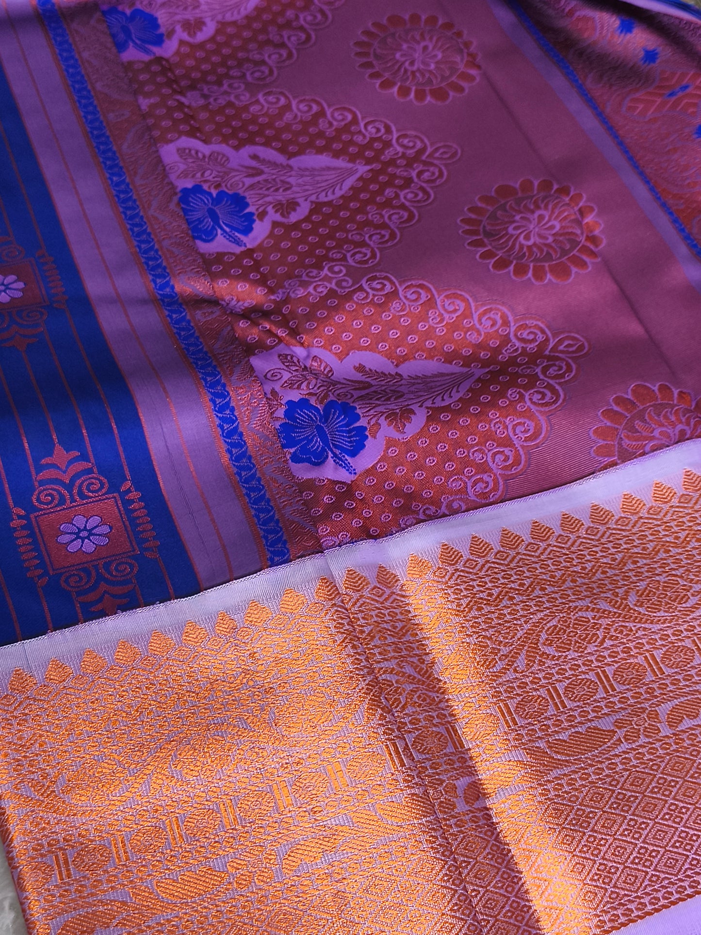Kanchivaram Vairaoosi Bridal Silk Saree