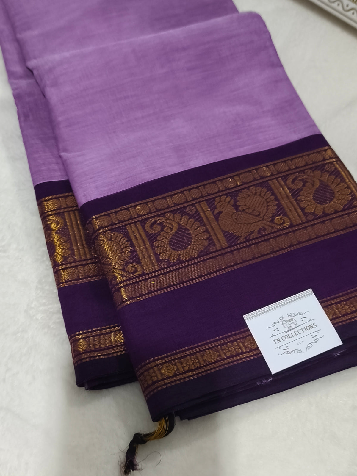 Pure Handloom Kanchi Cotton Saree