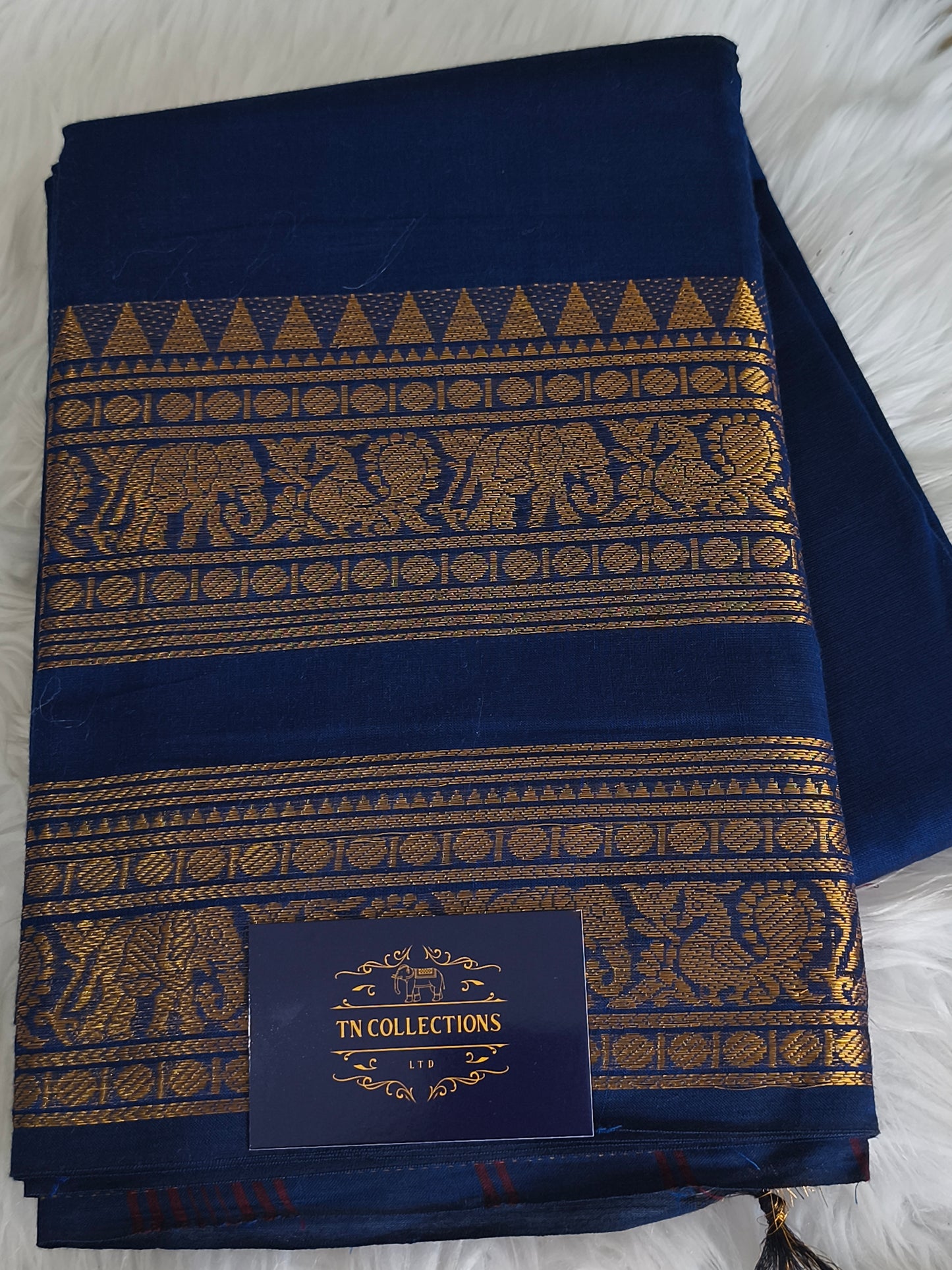 Pure handloom kanchi cotton saree