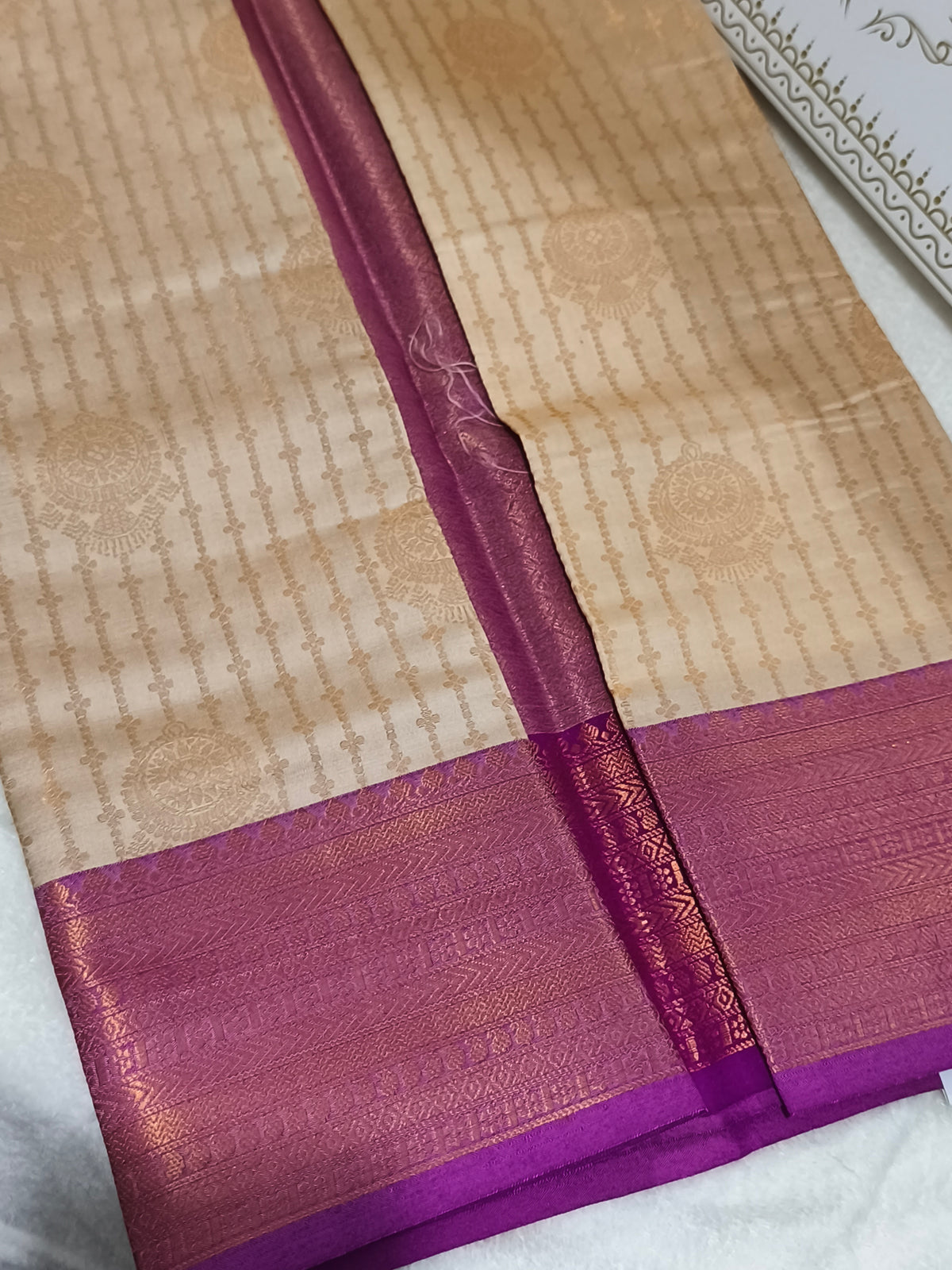 Kanchipuram Vairaoosi Soft Silk Saree
