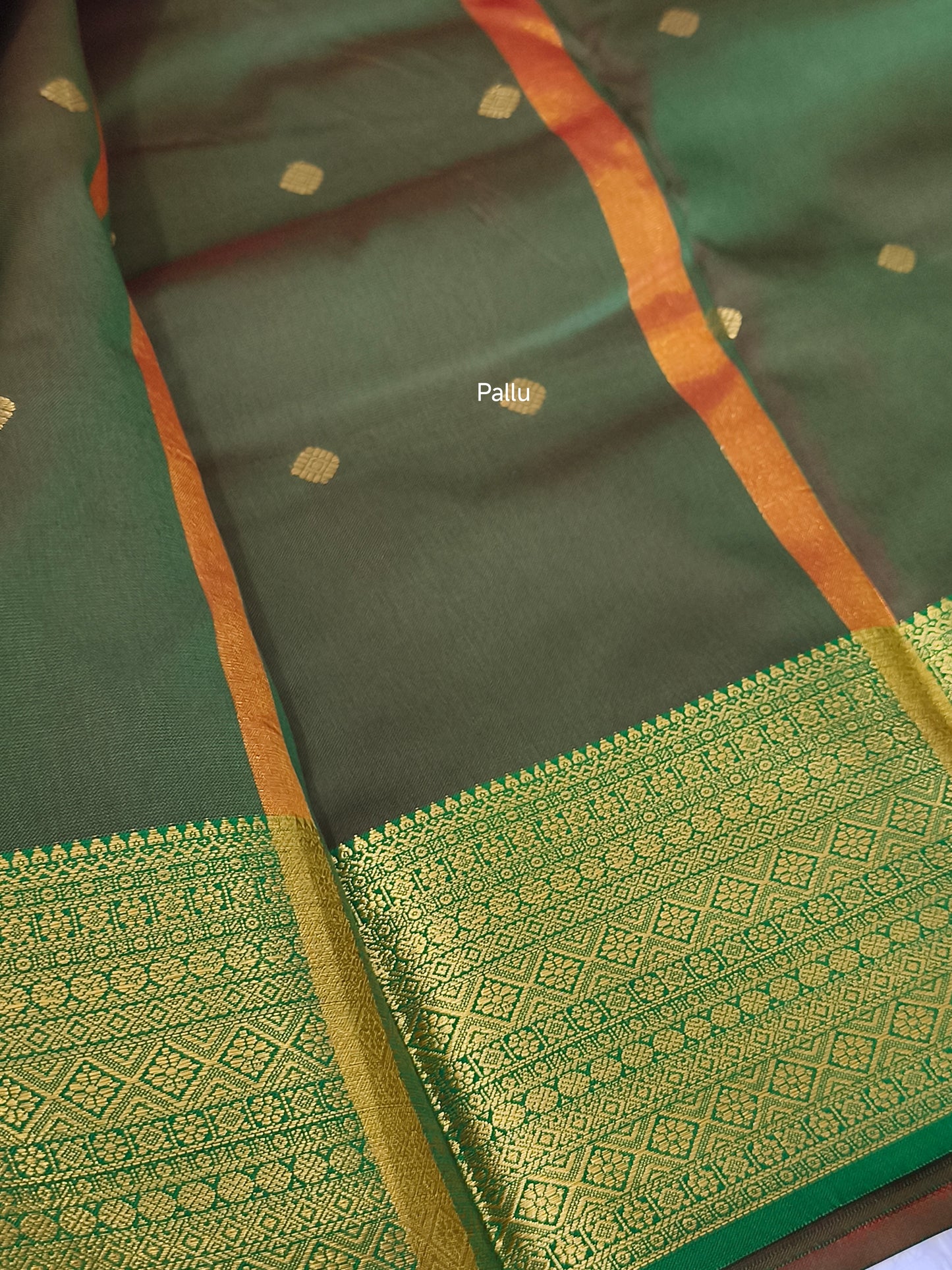 Semi Soft Silk Saree (Bright Red)
