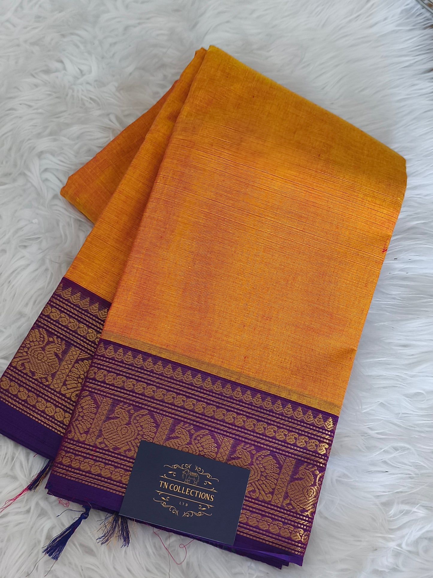 Pure Handloom Kanchi Cotton Saree