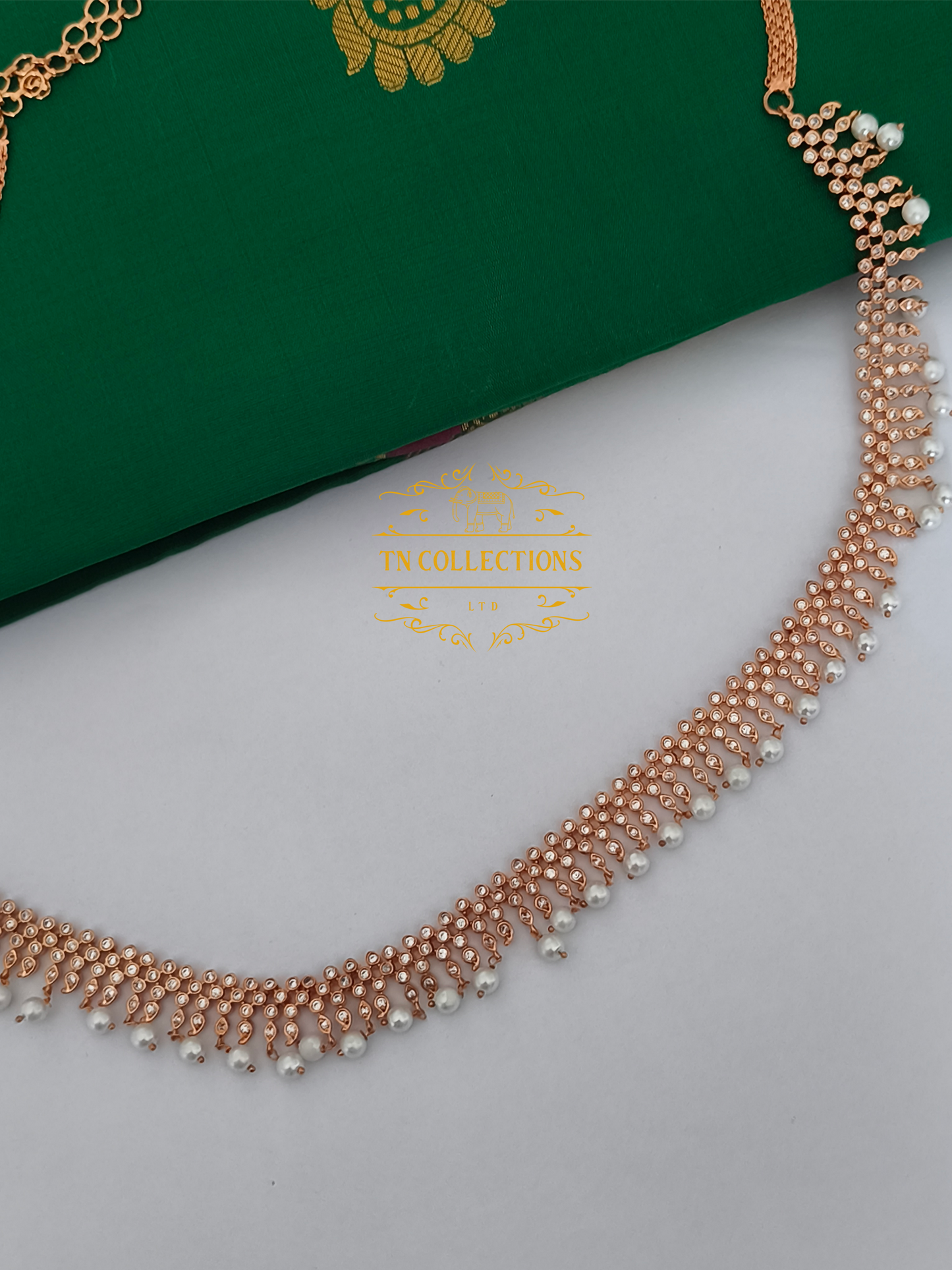 Rose Gold Finish Waistchain