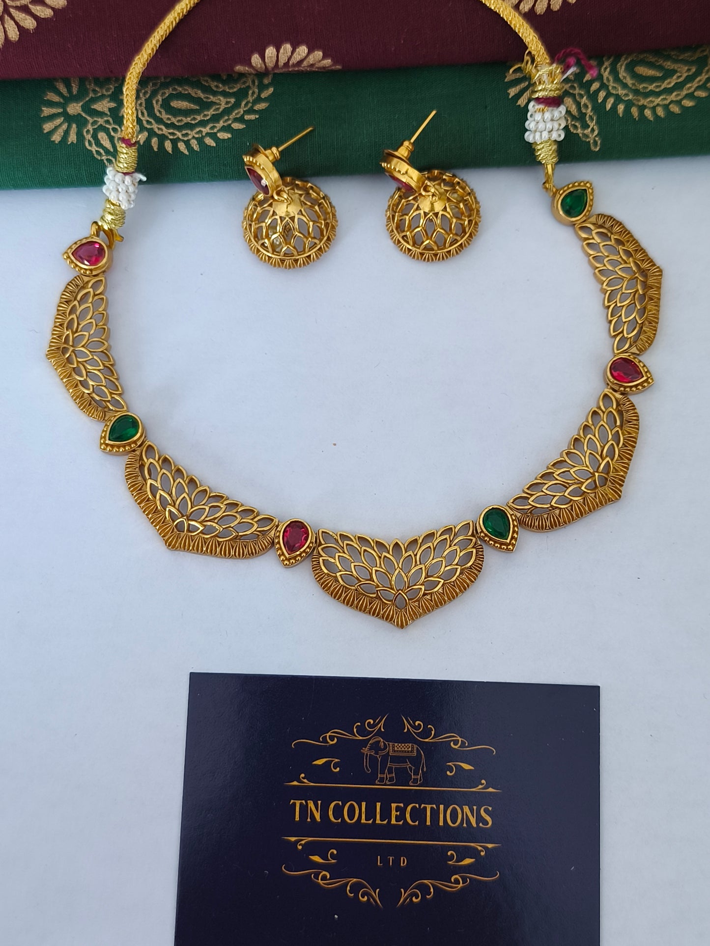 Matte Finish Necklace set