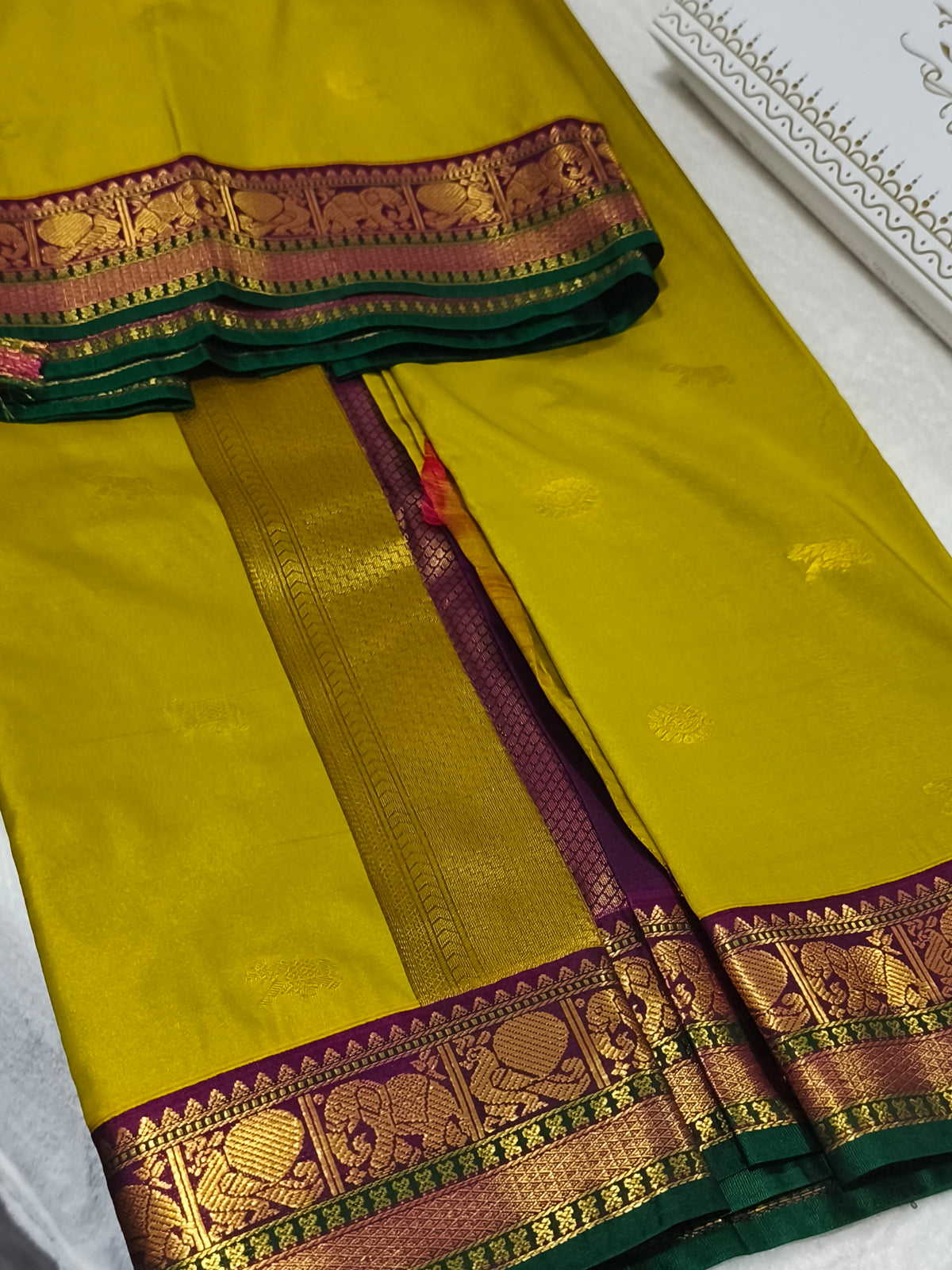 Premium Semi kanchipuram Silk Saree