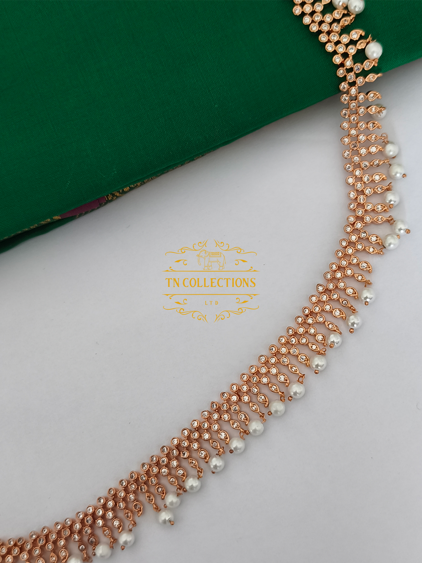 Rose Gold Finish Waistchain