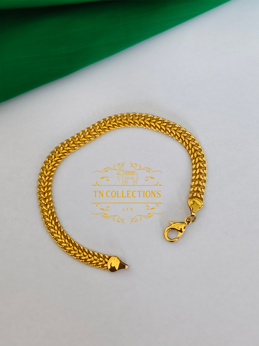 Micro Gold Plated Men's Bracelet