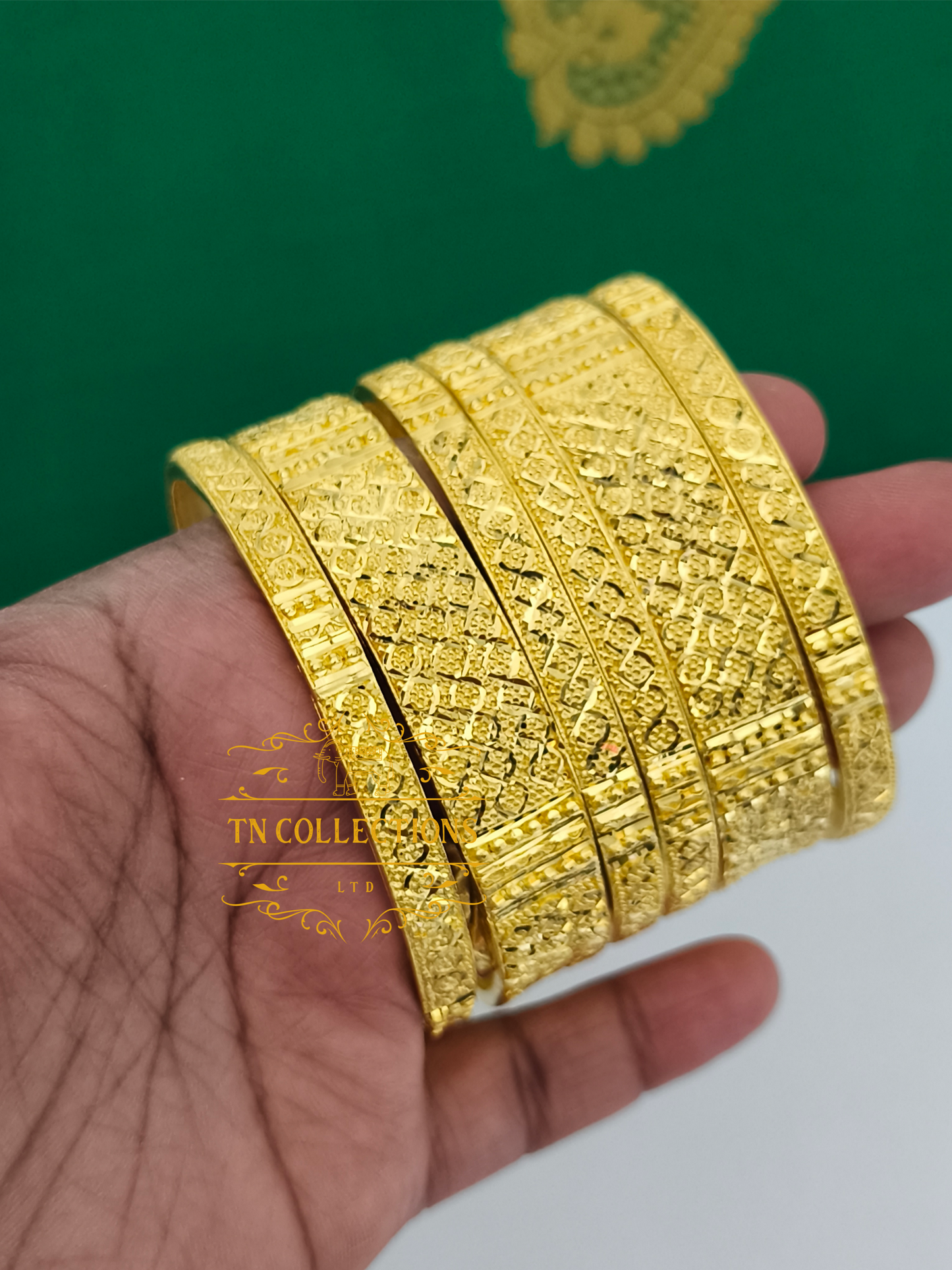 One gram gold plated Bangles Set