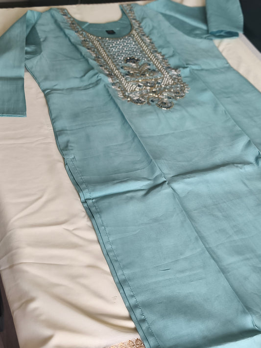 Light blue Readymade Shalwar