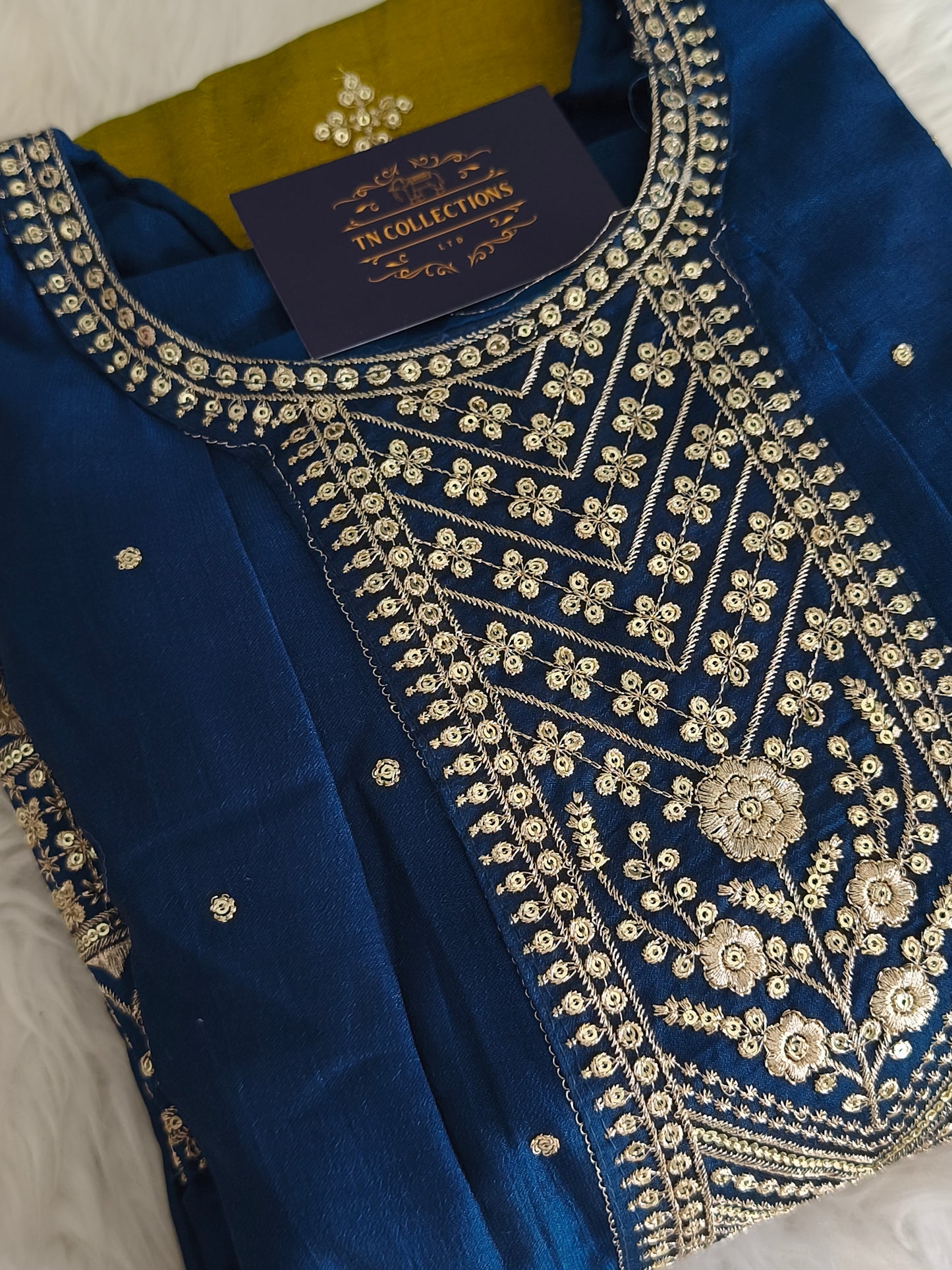 Grand 3pcs Party wear Anarkali Dress