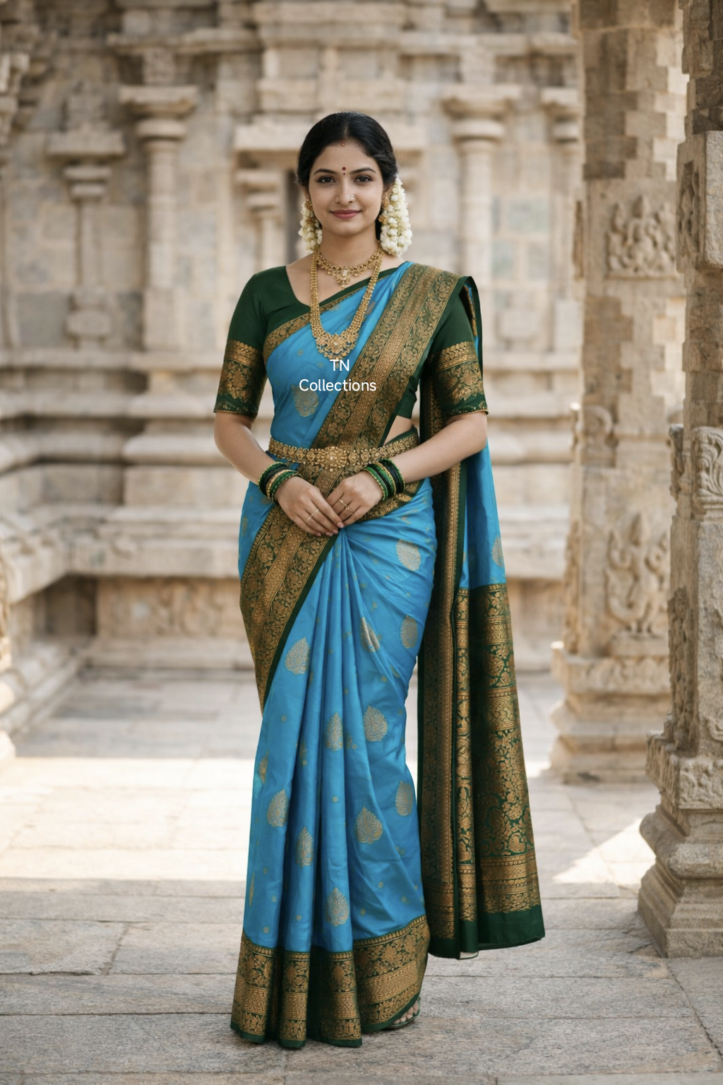 Korvai Premium Soft Silk Saree