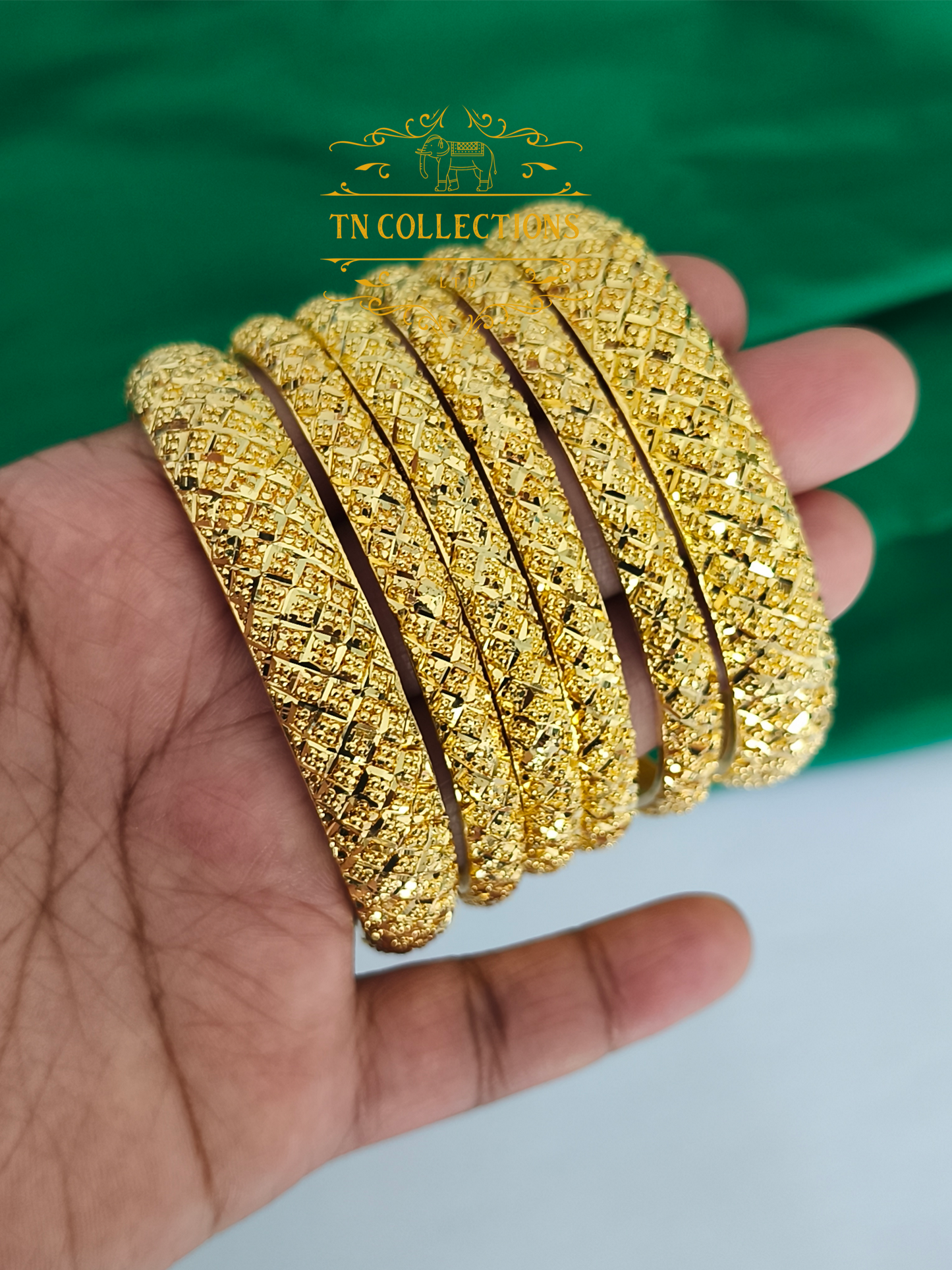 One gram gold plated Bangles Set