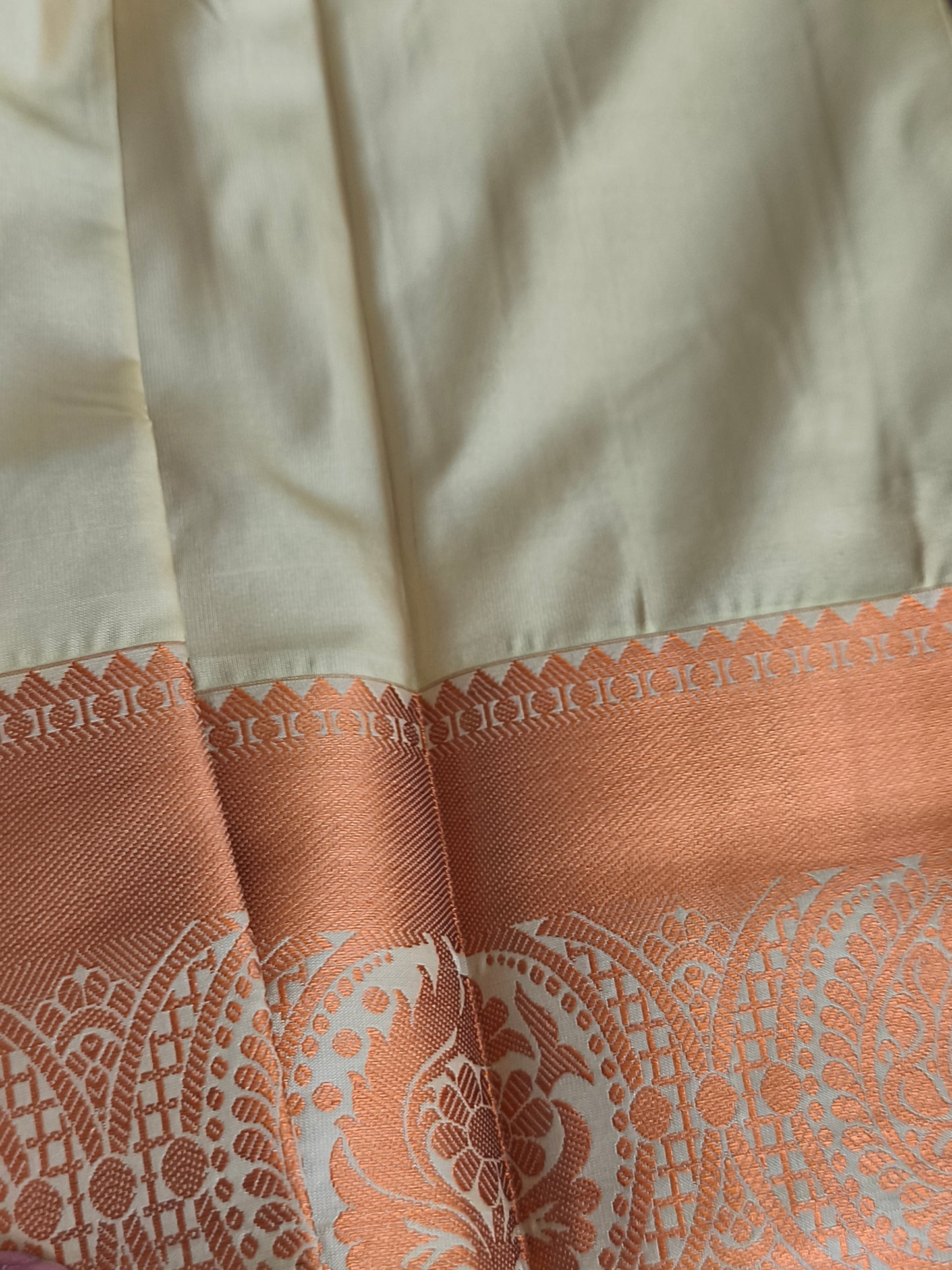 Traditional Kanchi Soft Silk Saree (Purple Colour)