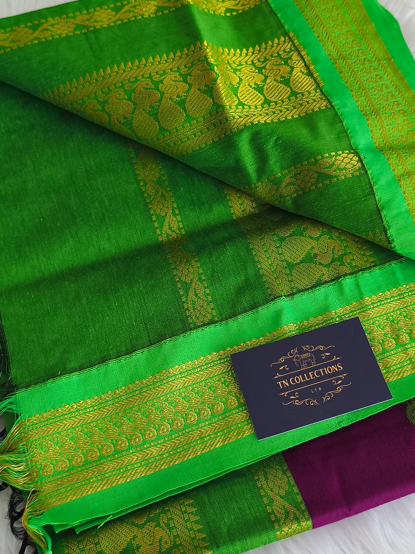 Kalyani Cotton Pattu Saree