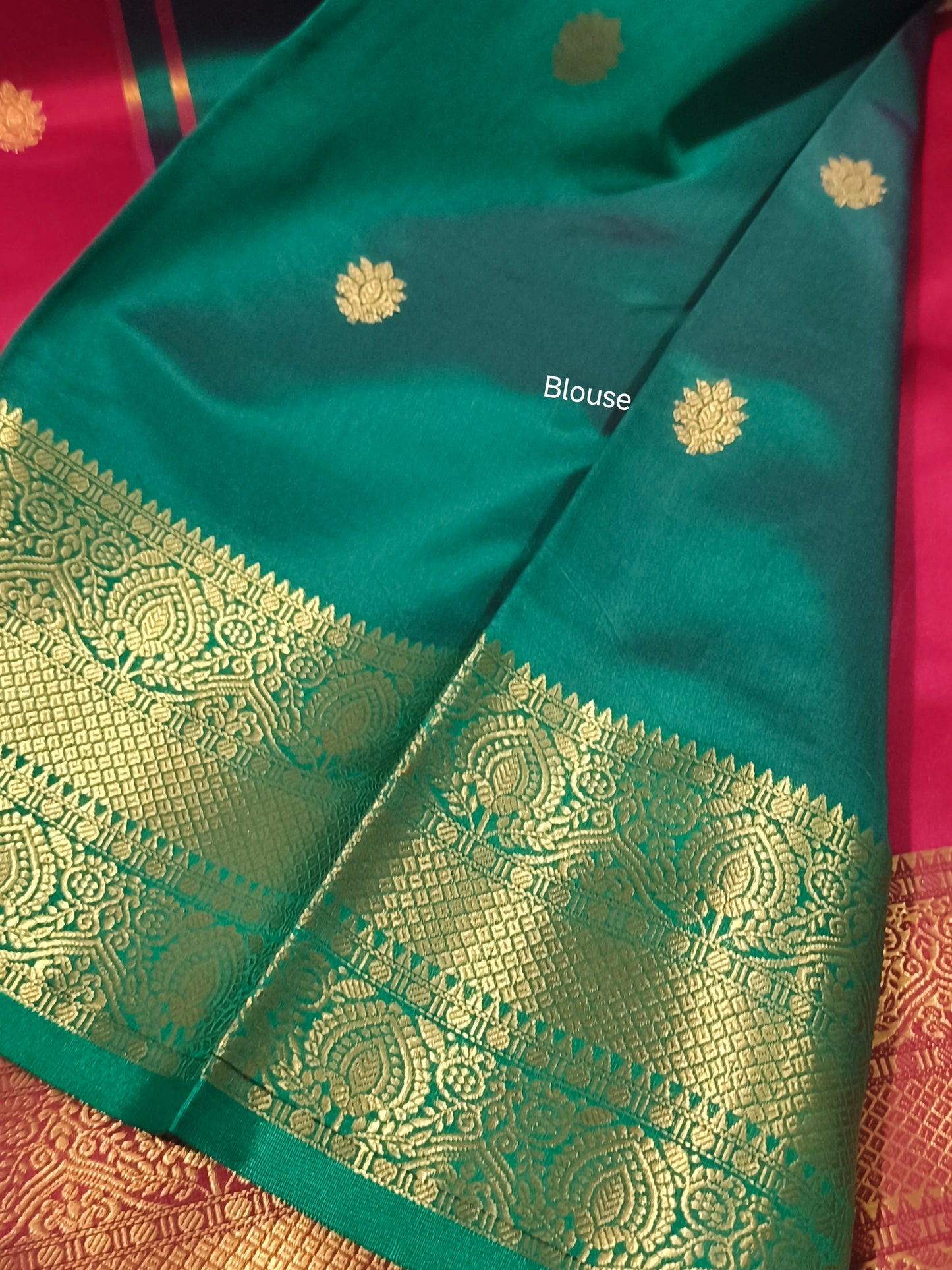 Luxury Semi Soft Silk Saree (Red)