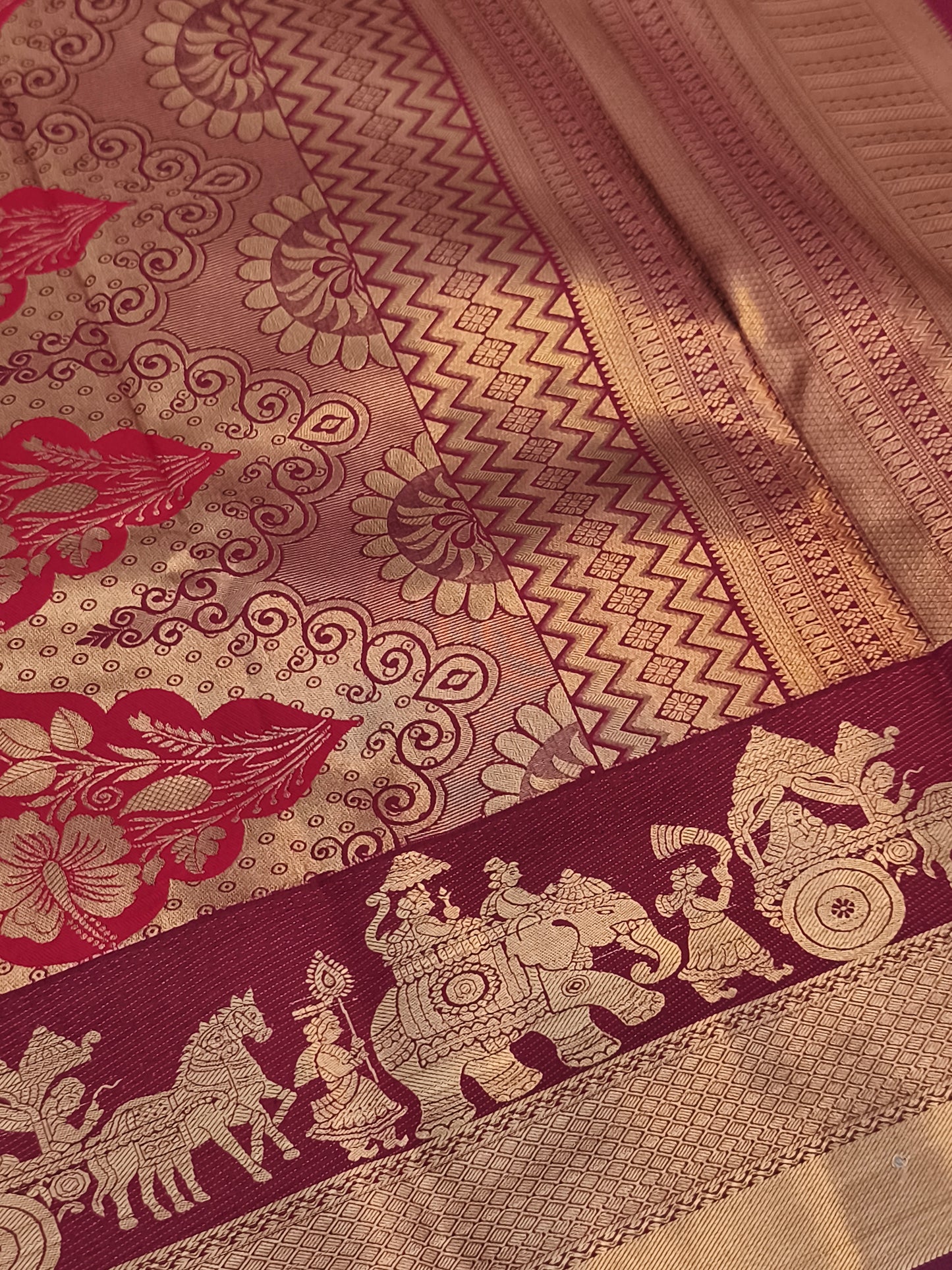 Kanchi Soft silk saree