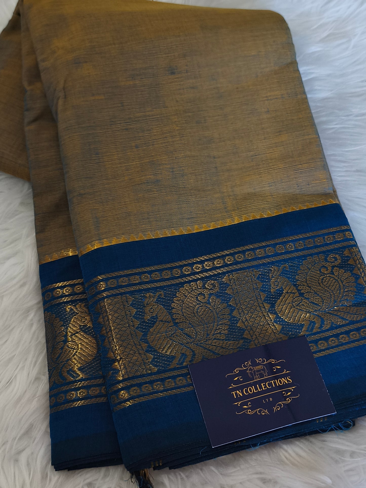 Pure Handloom kanchi cotton saree