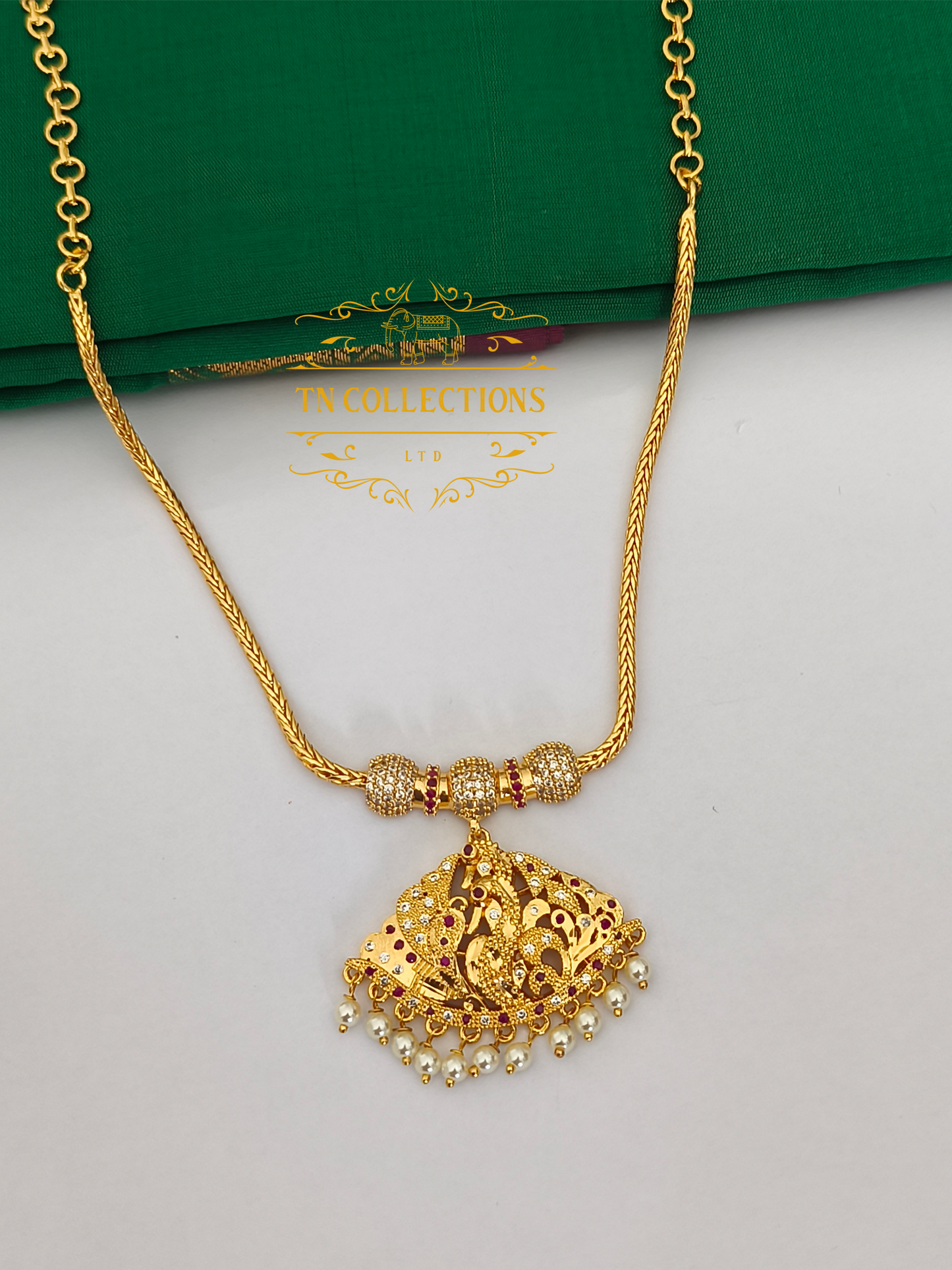 Micro Gold-Plated Traditional Attiyal