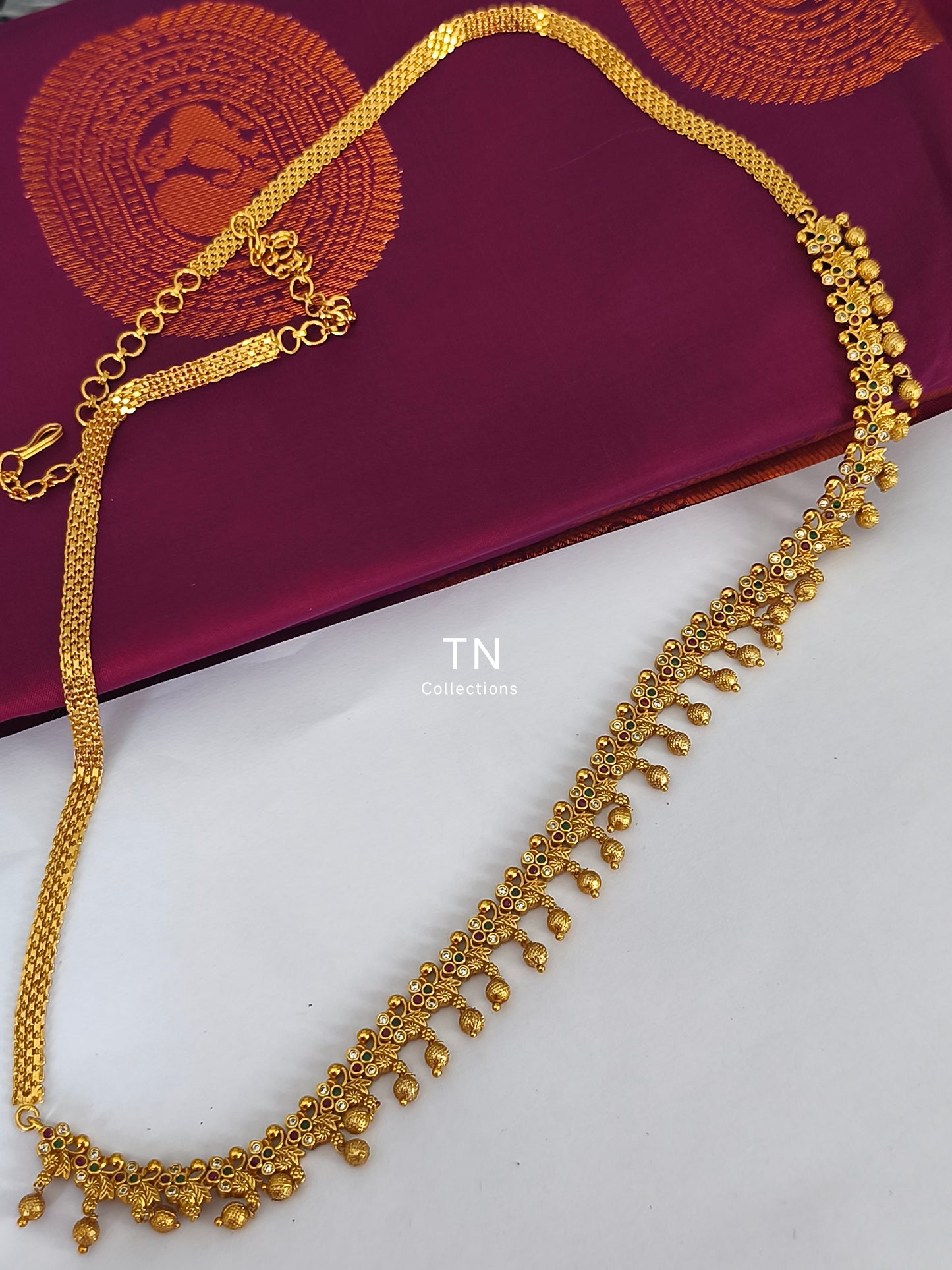 Simple Matte Finish Hip Chain